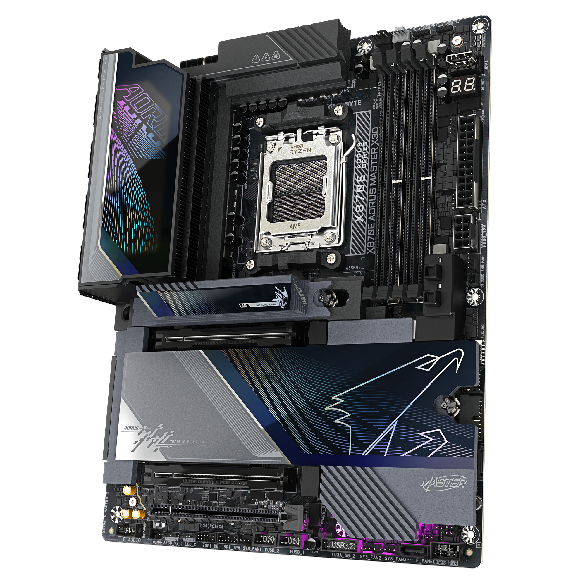 Gigabyte X870E AORUS MASTER X3D (X870,AM5,ATX,DDR5)