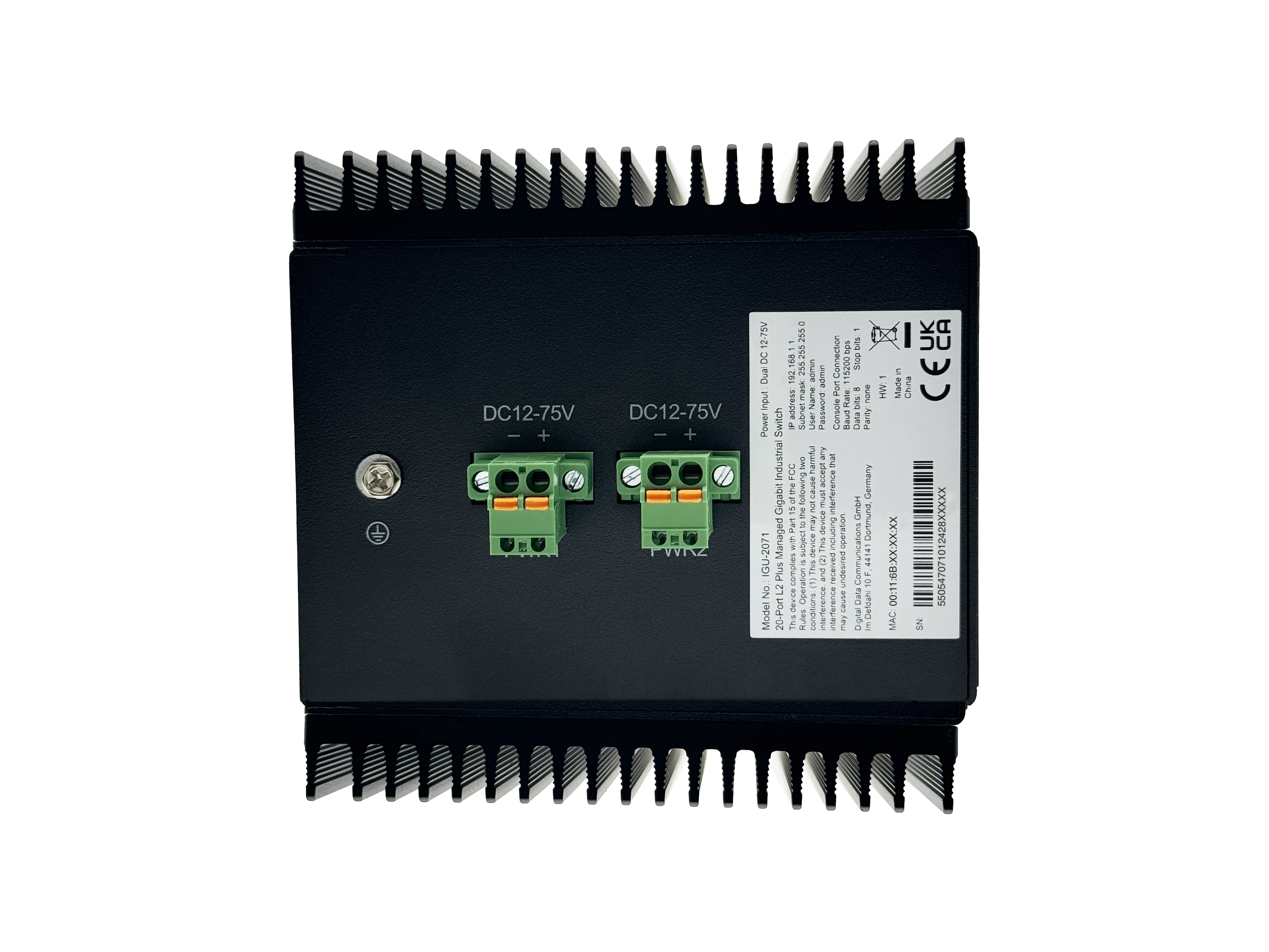 LevelOne Industr.Switch 16xGE/4xSFP/4x2.5GSFP Managed L2
