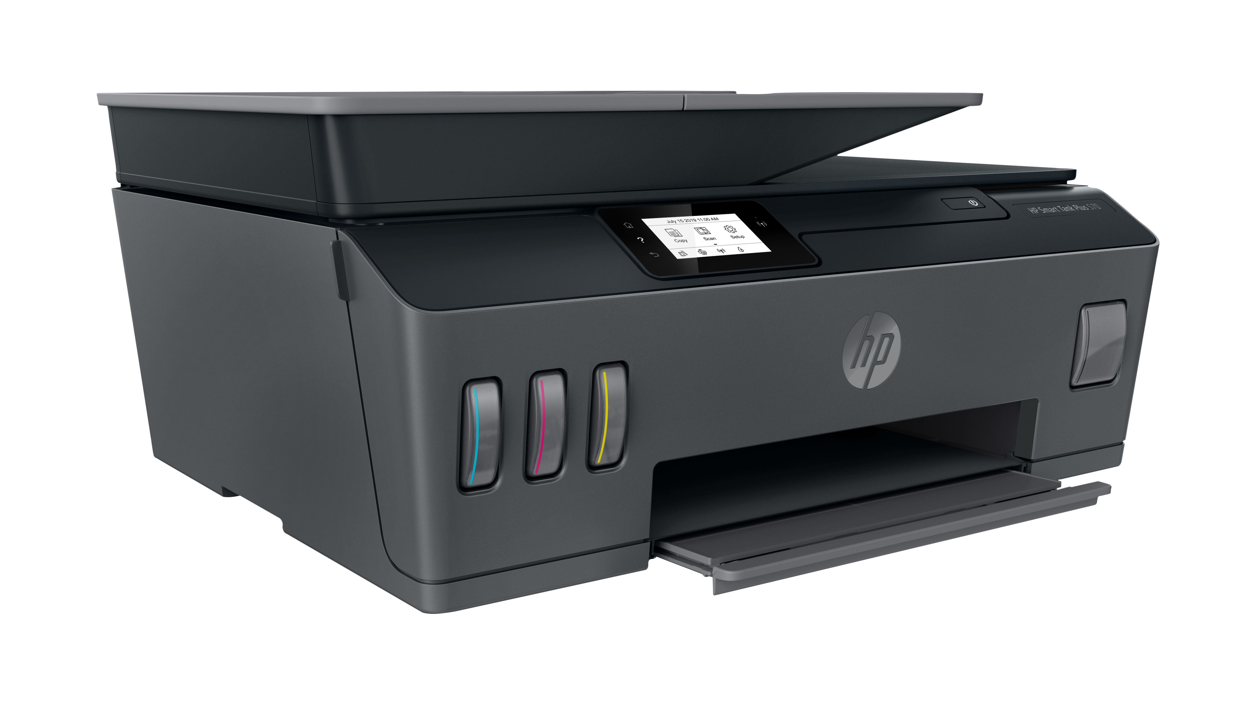 AKTION: HP Smart Tank Plus 570 Wireless All-in-One 3 in 1 Tintenstrahl-Multifunktionsdrucker grau mit 20 Euro CashBack
