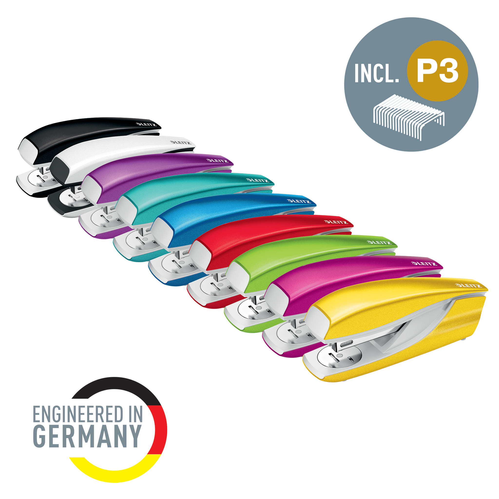 LEITZ Heftgerät NeXXt 5502 WOW violett, 1 St.