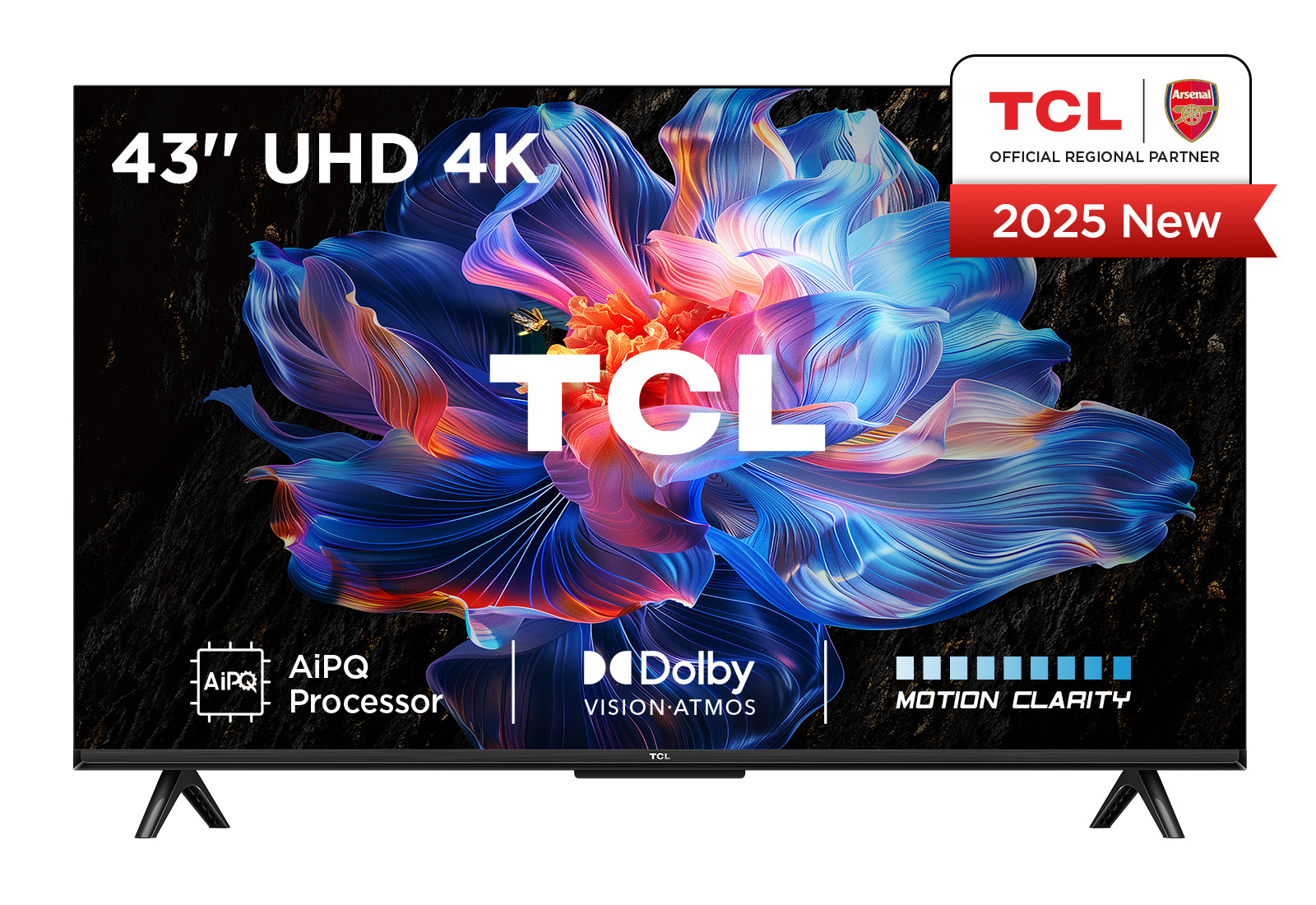 43V6C, LED-Fernseher