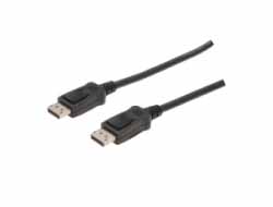 5M DP 1.2 CABLE 4K60HZ BLACK PREMIUM CU M/M