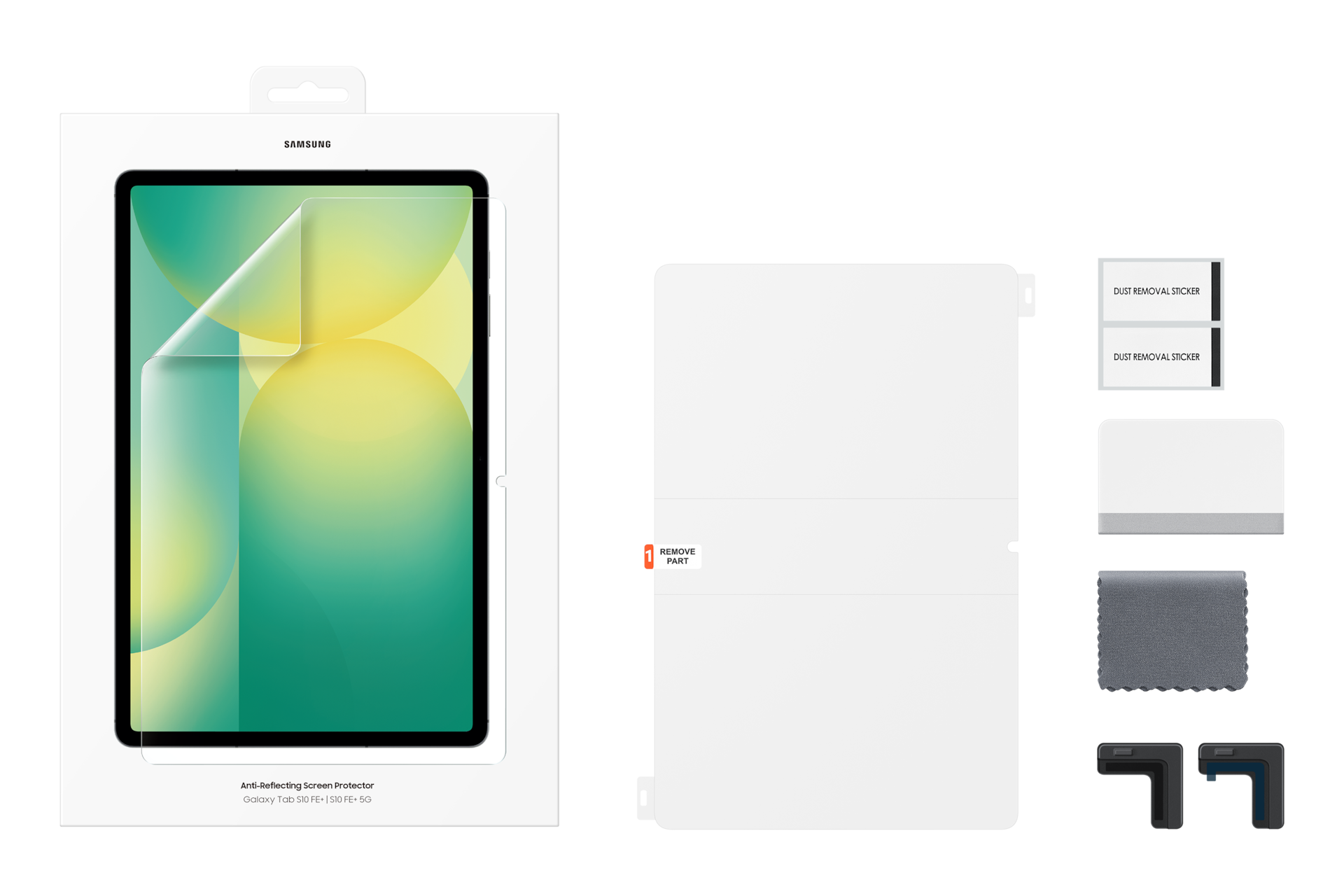 SAMSUNG Anti-Reflecting Screen Protector für Galaxy Tab S10 FE+ Transparent