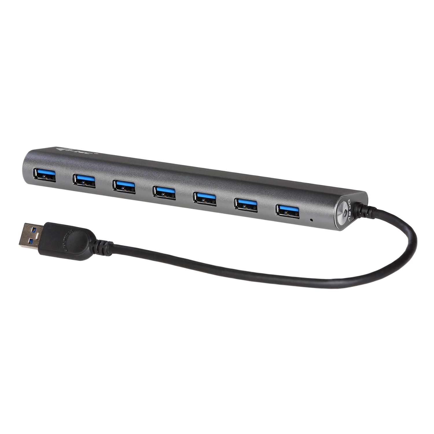 I-TEC USB 3.0 Metal Charging HUB 7port port mit externem Netzadapter 7x USB Ladeport. Fuer Tablets Notebooks Ultrabooks PC
