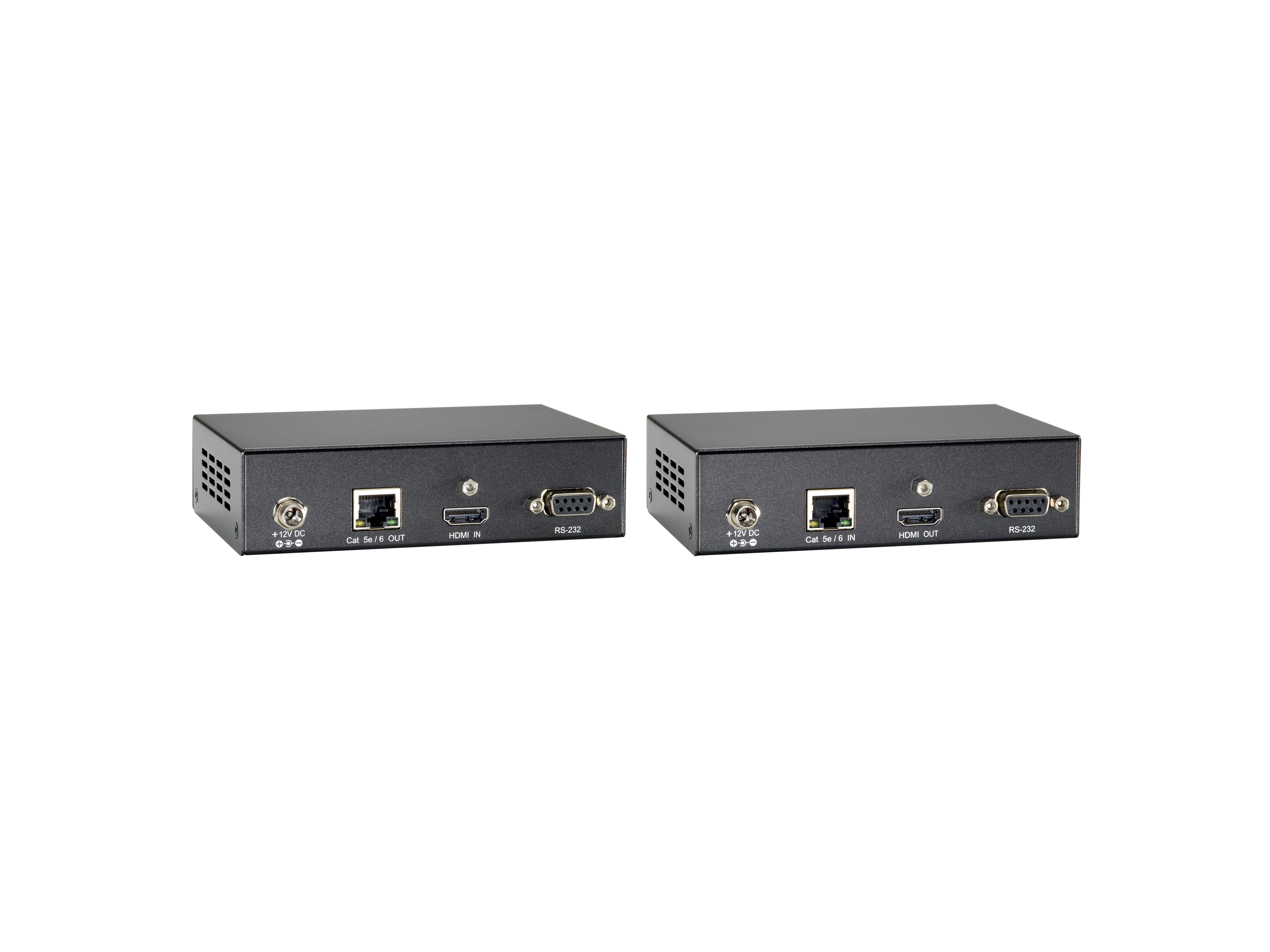 LevelOne HDMI Extender Cat5 HDBaseT 4K/30Hz 100.00m schwarz