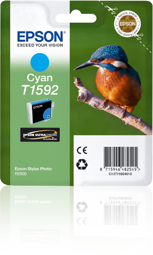 EPSON T1592 (Eisvogel) cyan Druckerpatrone