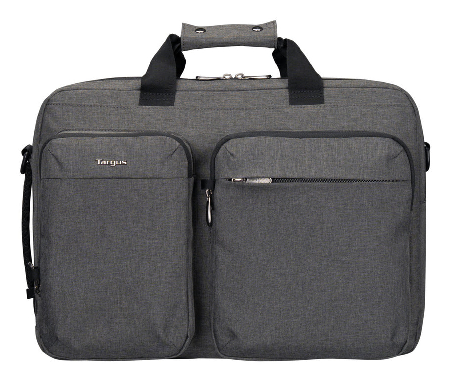 TARGUS HYBRID BRIEFCASE BACKPAC 15-16IN GREY