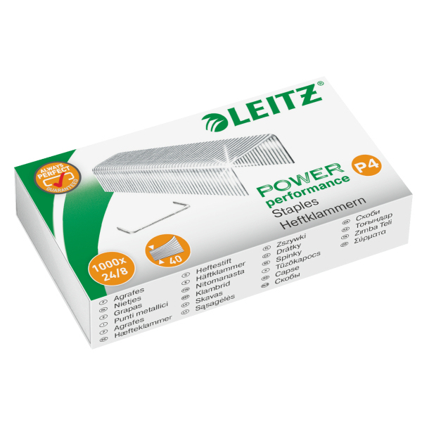 LEITZ Heftklammern 5571 24/8, 1.000 St.