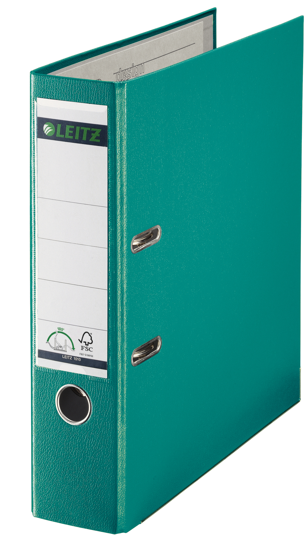 LEITZ 1010 Ordner türkis Kunststoff 8,0 cm DIN A4, 1 St.