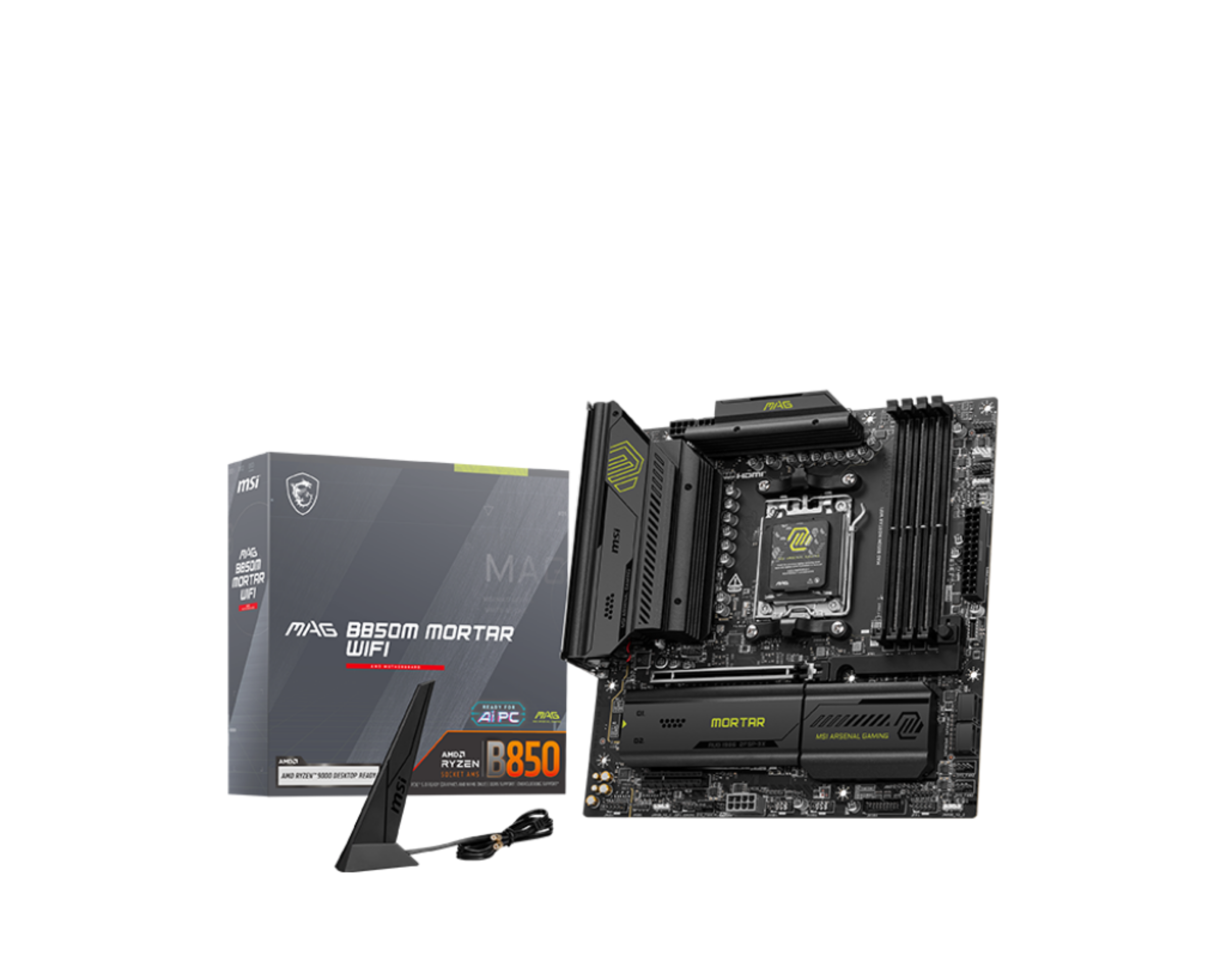 MAG B850M MORTAR WIFI, Mainboard
