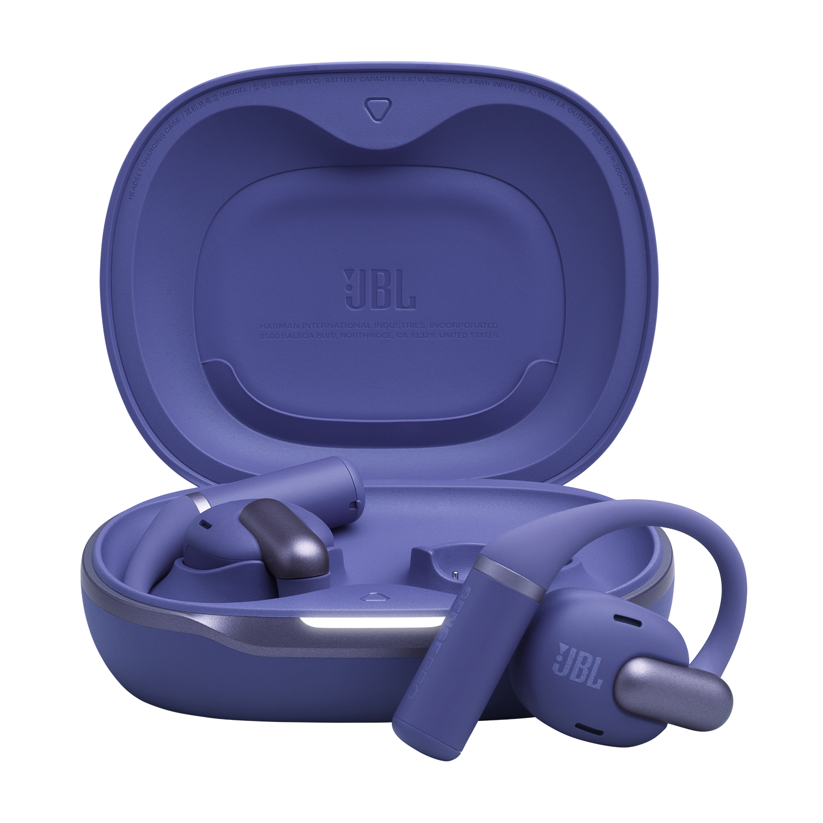 JBL Sense Pro TWS Open-Ear-Kopfhörer, Hi-Res, IP54, Blau