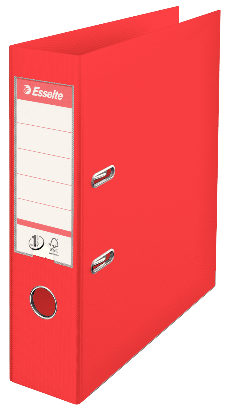 Esselte No.1 POWER Ordner hellrot Kunststoff 7,5 cm DIN A4, 1 St.