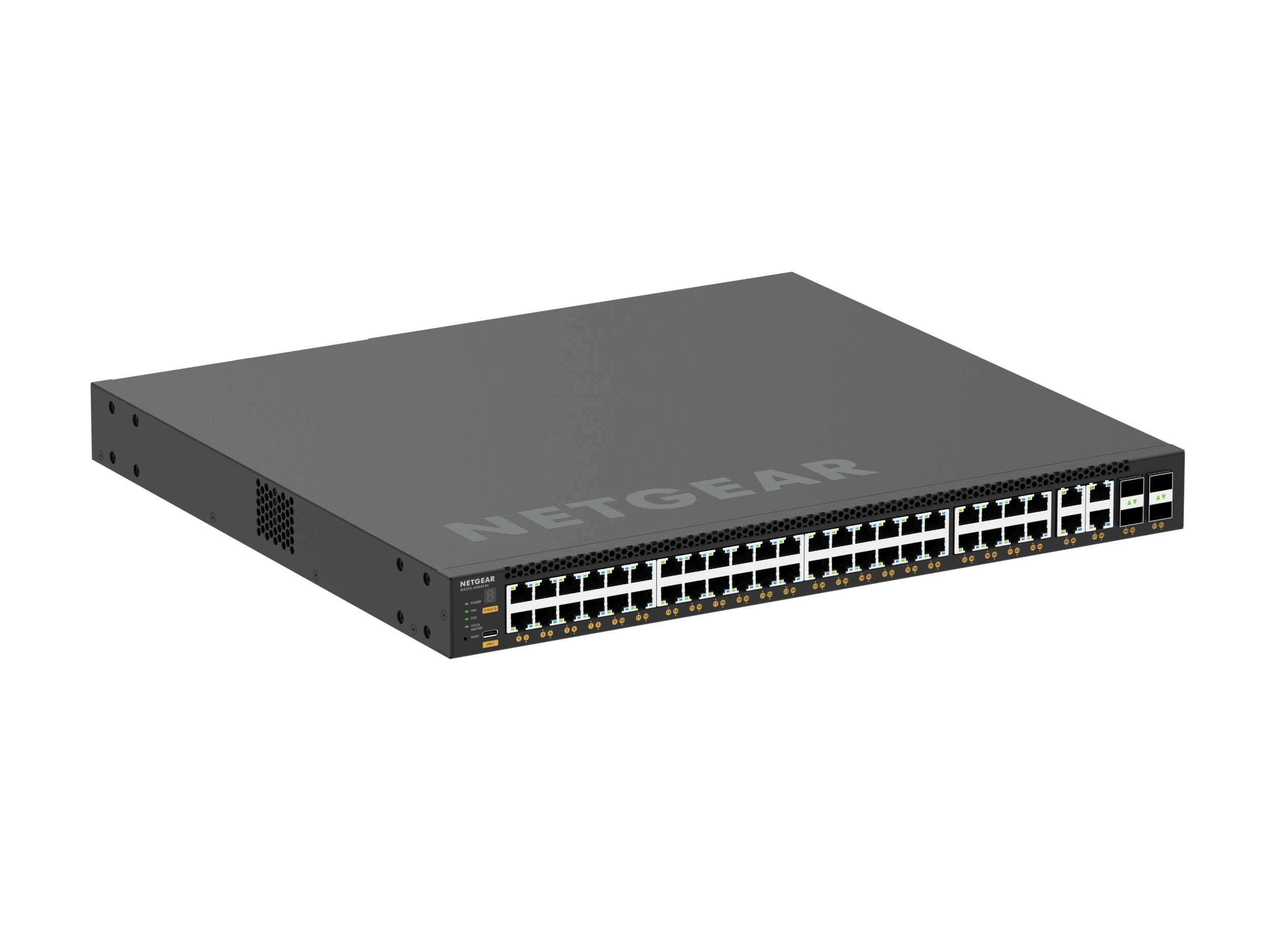 52-PORT POE MANAGED SWITCH M4350-44M4X4V 44X2.5G/10G 4X25G