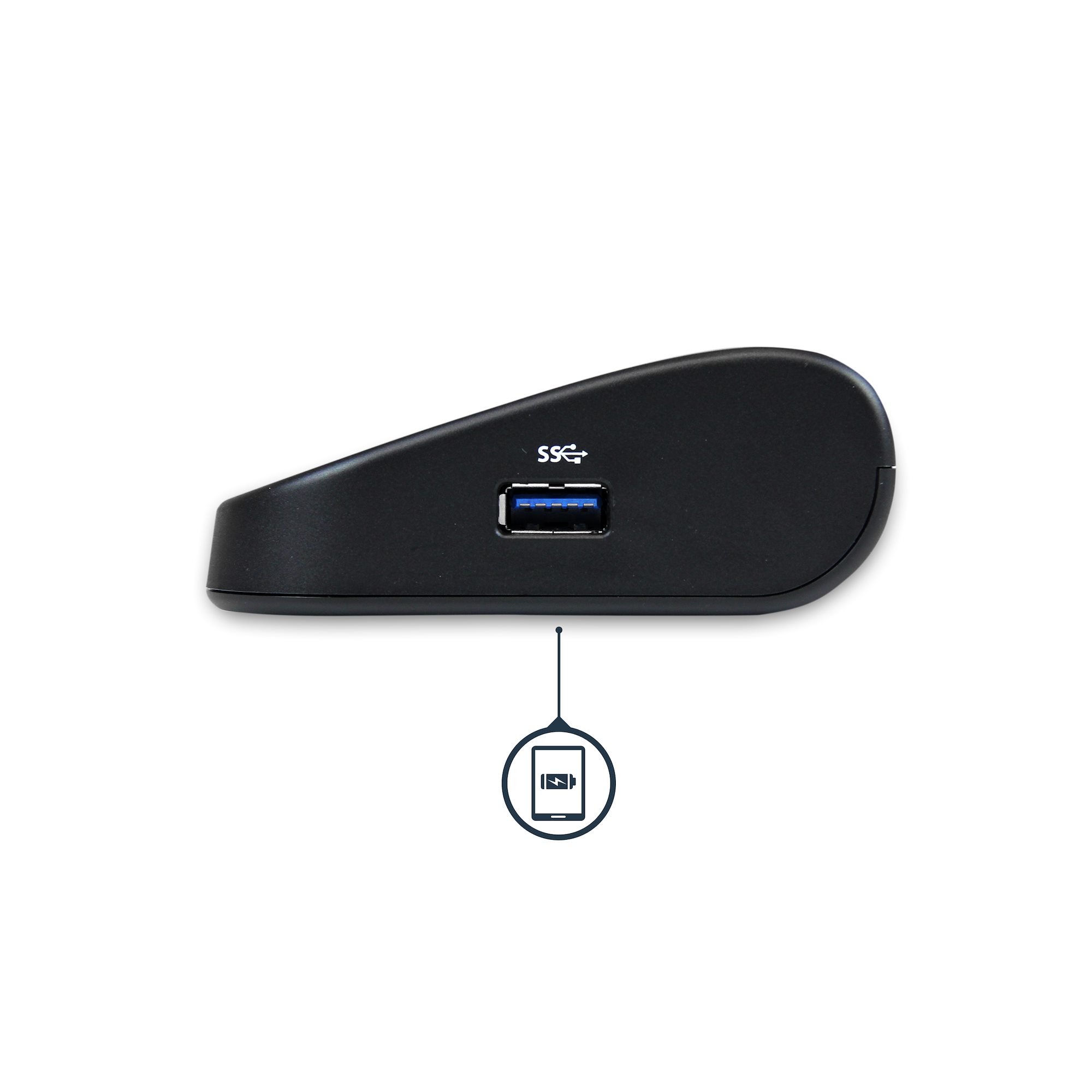 StarTech.com USB3SDOCKHDV Dockingstation Dual Monitor HDMI/DVI/VGA 3 x USB-A Schwarz