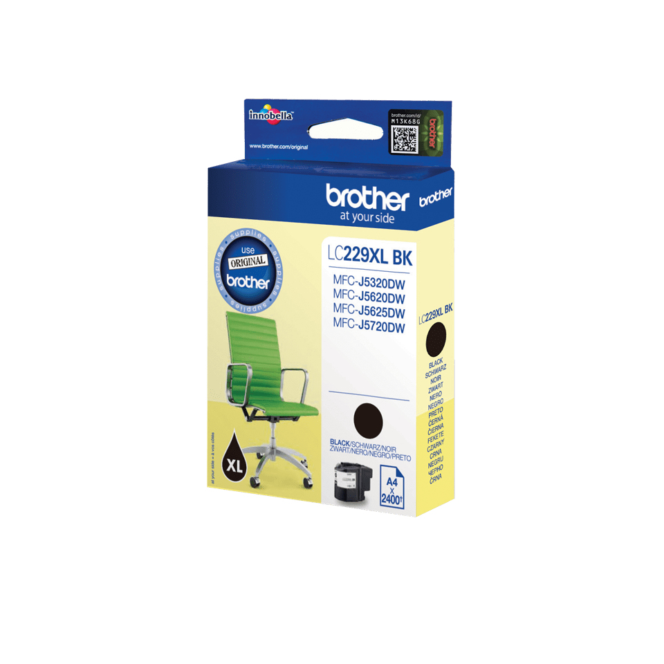 LC-229XLBK INK CARTRIDGE BLACK F/BHS15 2400 PAGES DIN A4