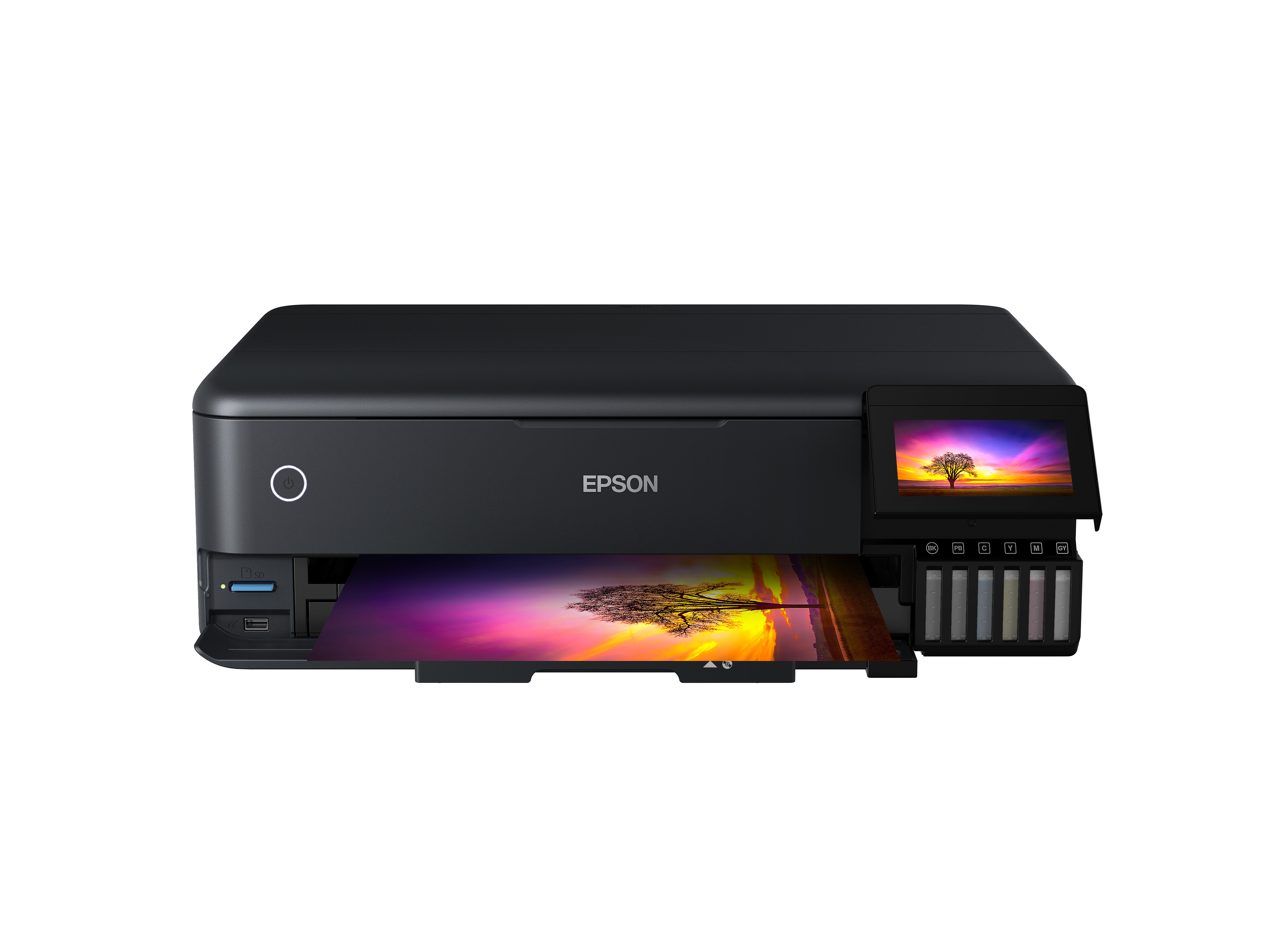 EPSON EcoTank ET-8550 3 in 1 Tintenstrahl-Multifunktionsdrucker schwarz