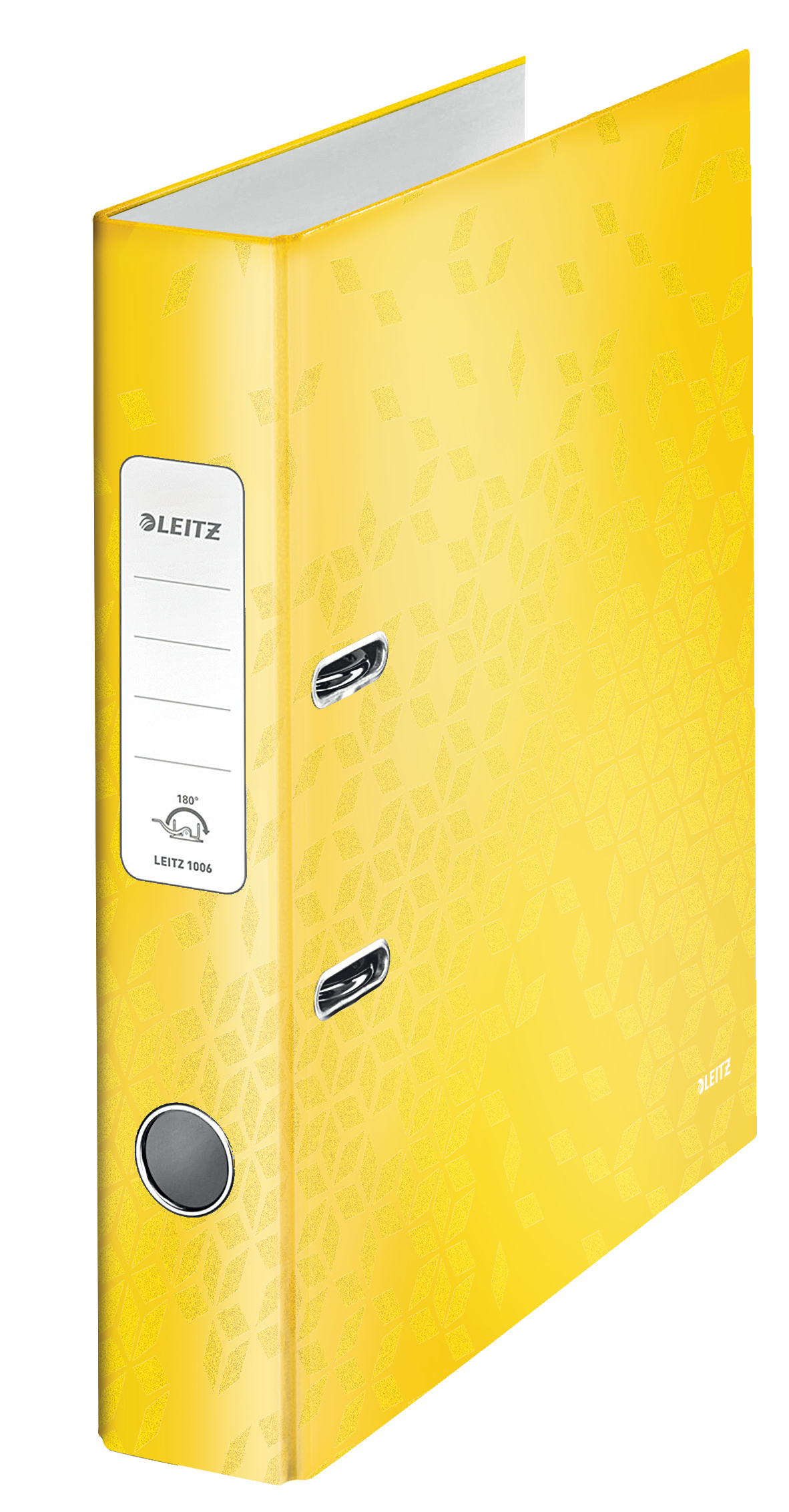 LEITZ Ordner gelb Karton 5,0 cm DIN A4, 1 St.