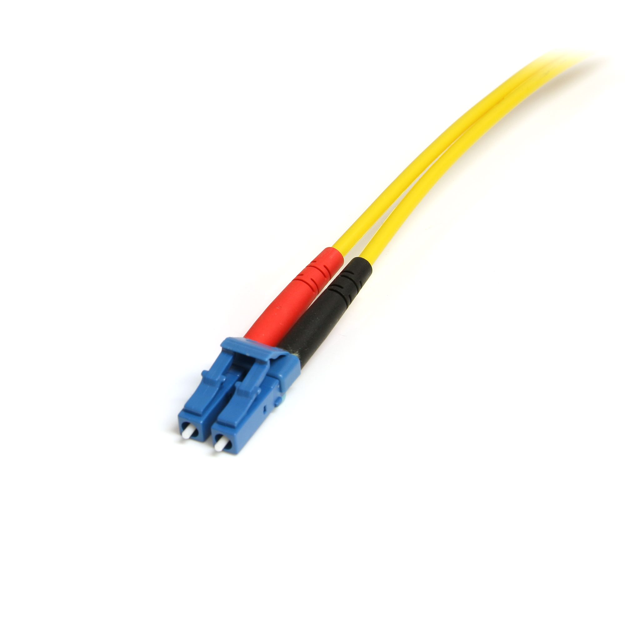 STARTECH.COM 7m Singlemode 9/125 Duplex LSZH LC auf SC OS1 LWL / Glasfaser-Netzwerkkabel - Gelb