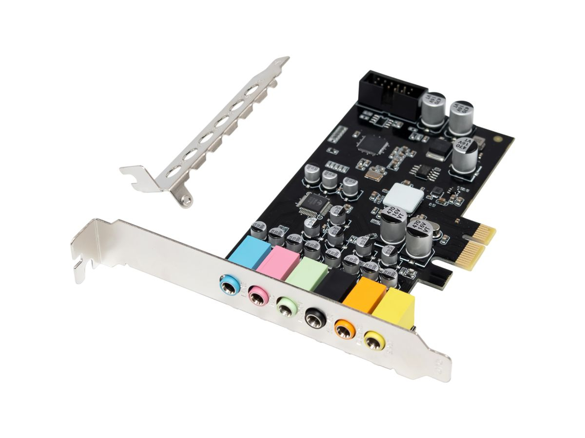 CONCEPTRONIC Sound PCIe-Karte 7.1CH S/PDIF bis 24Bit/192kHz