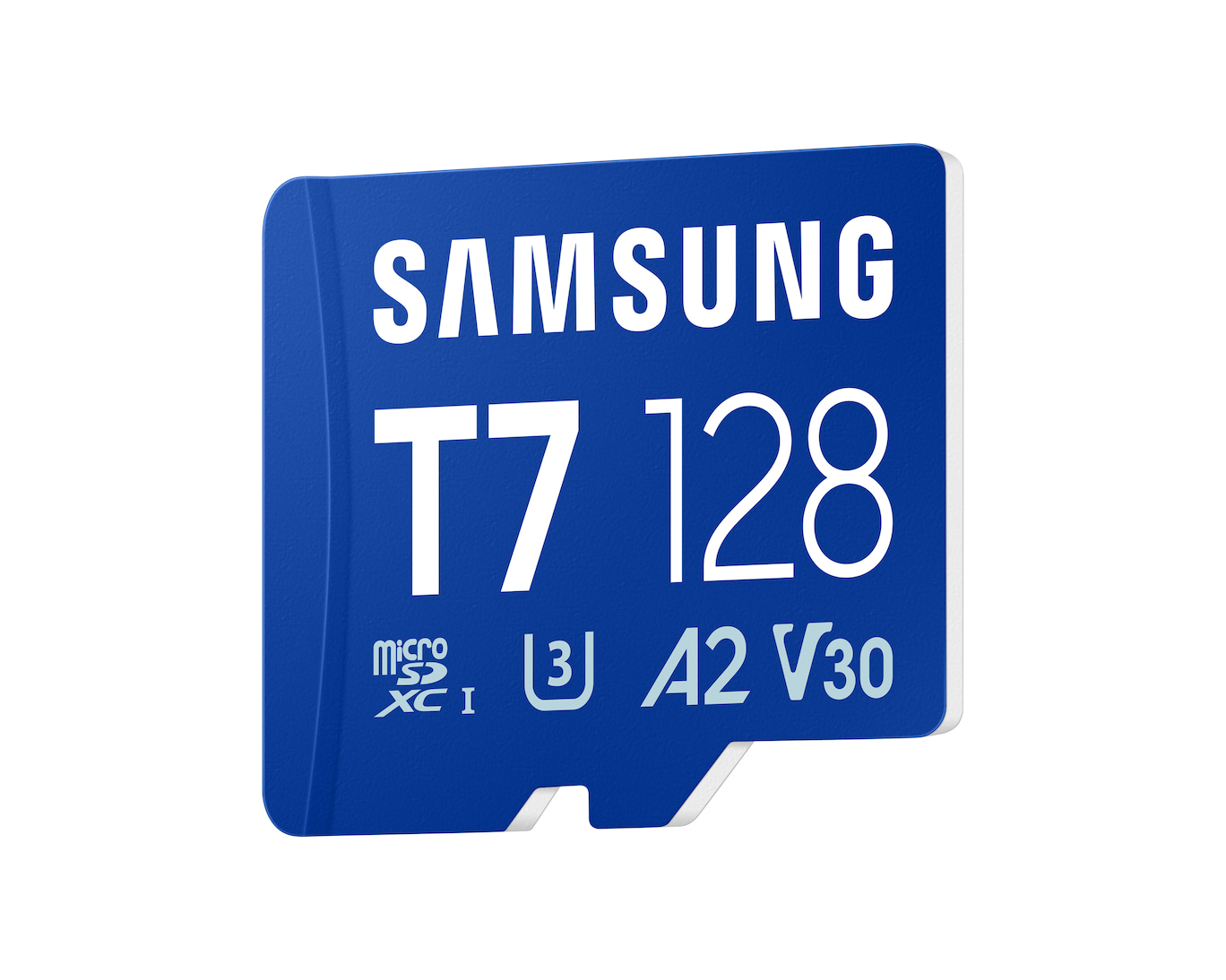 SAMSUNG T7 microSD Speicherkarte 128GB für Smartphones Tablets und Handheld-Konsolen bis zu 170MB/s Lesen