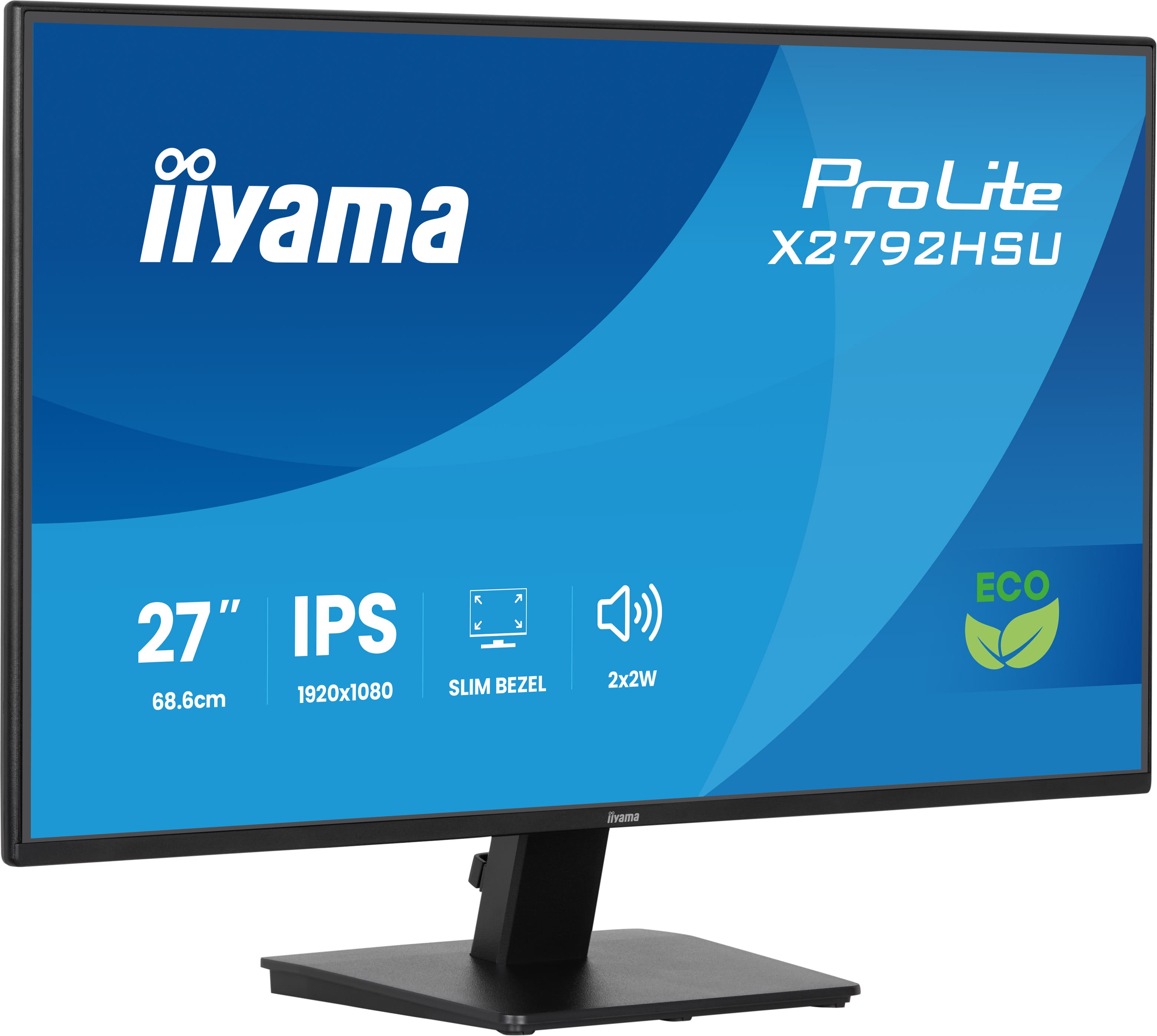IIYAMA 68.6cm (27) X2792HSU-B1 16:9 HDMI+DP+2xUSB IPS