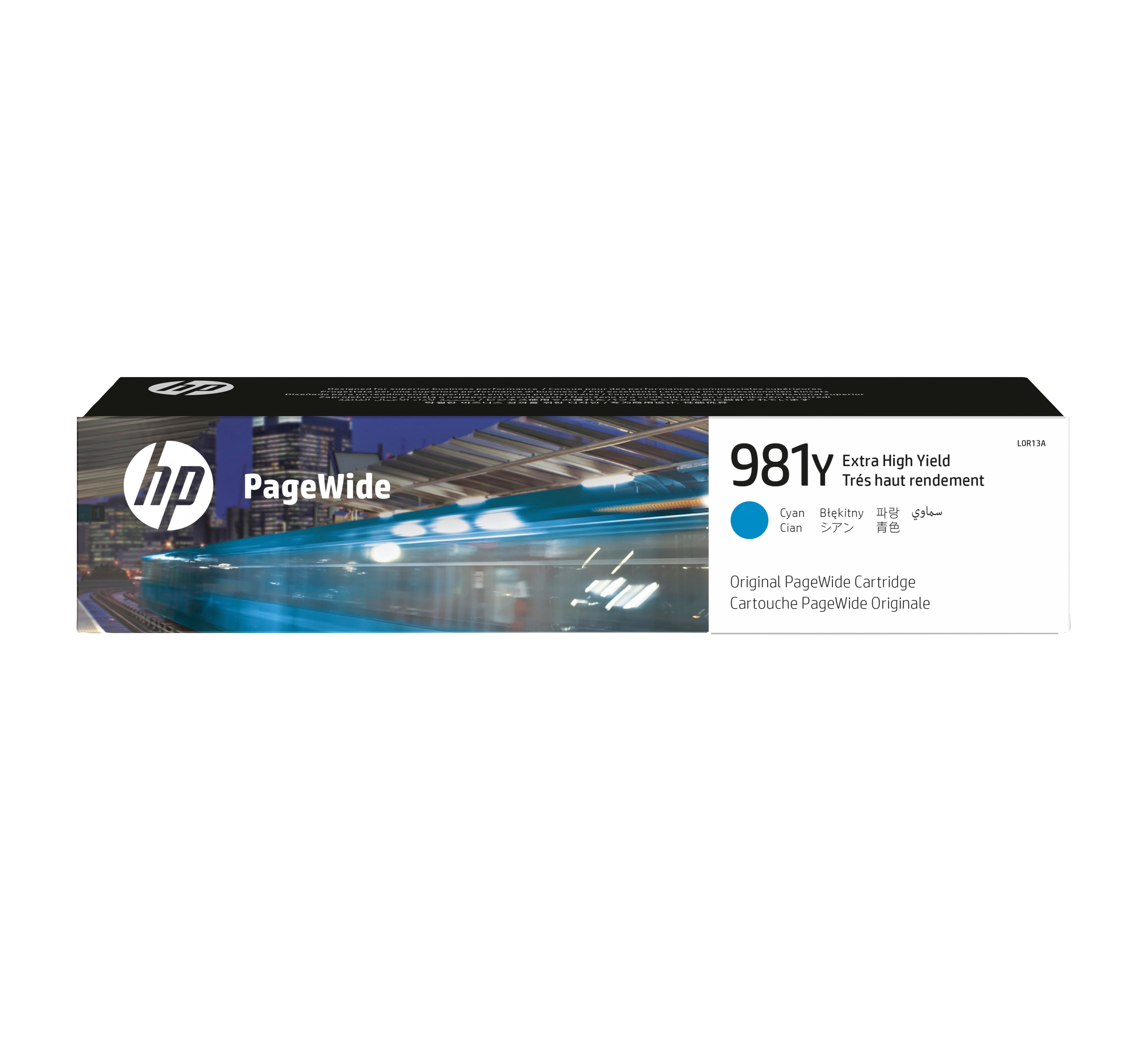 HP 981Y original Extra High Yield Cyan PageWide Cartridge L0R13A