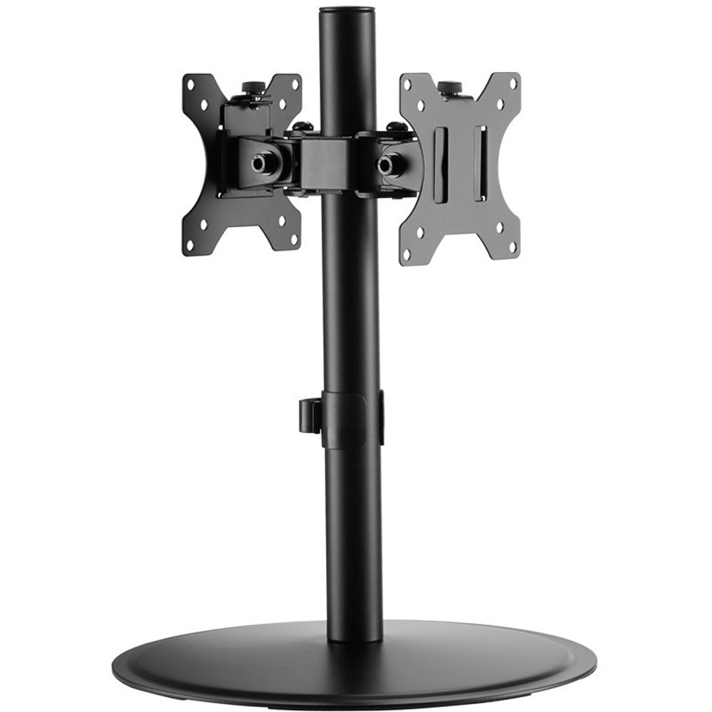 TECHLY Schreibtischhalterung für 2 LCD TV LED 17-32Zoll 43-81cm schwarz