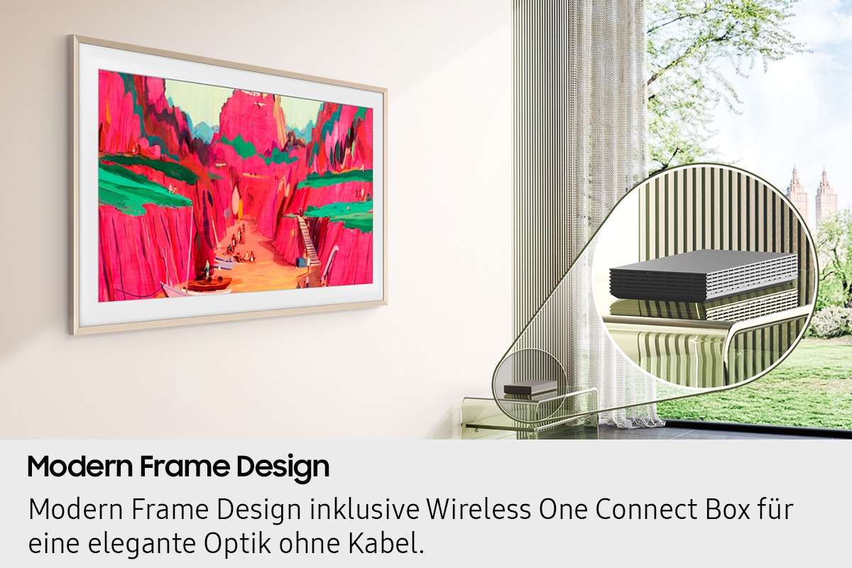 GQ65LS03FWUXZG The Frame Pro, QLED-Fernseher