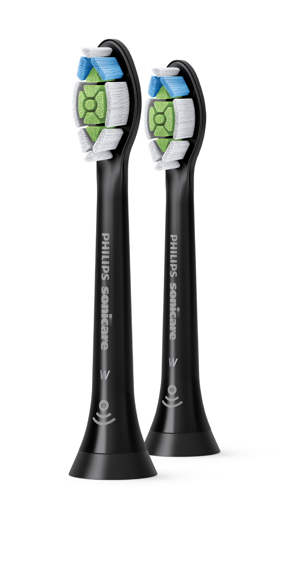 Philips PHIHX606288 Sonicare W2 Optimal White Ersatzbürstenköpfe, Schwarz