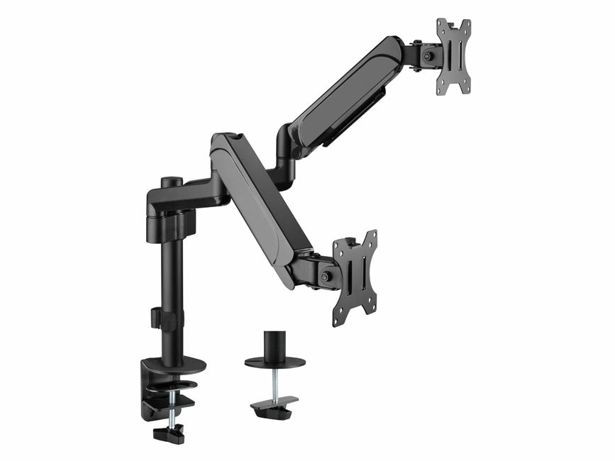 Equip Tischhalterung 17-32/2TFT 360° Gasfeder 9Kg schwarz lite Retail
