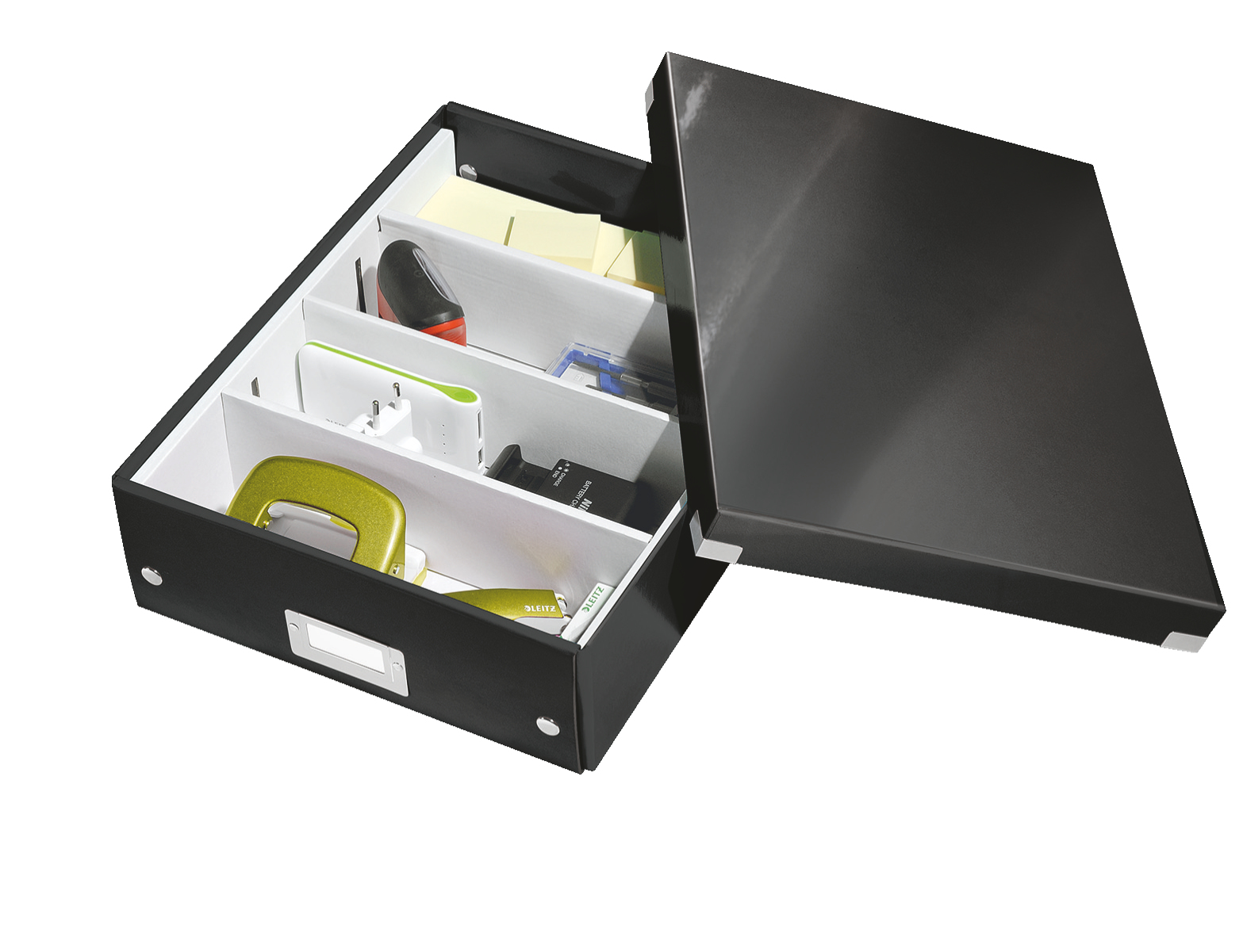 LEITZ Click & Store Aufbewahrungsbox 900 Blatt schwarz 28,0 x 37,0 x 10,0 cm, 1 St.