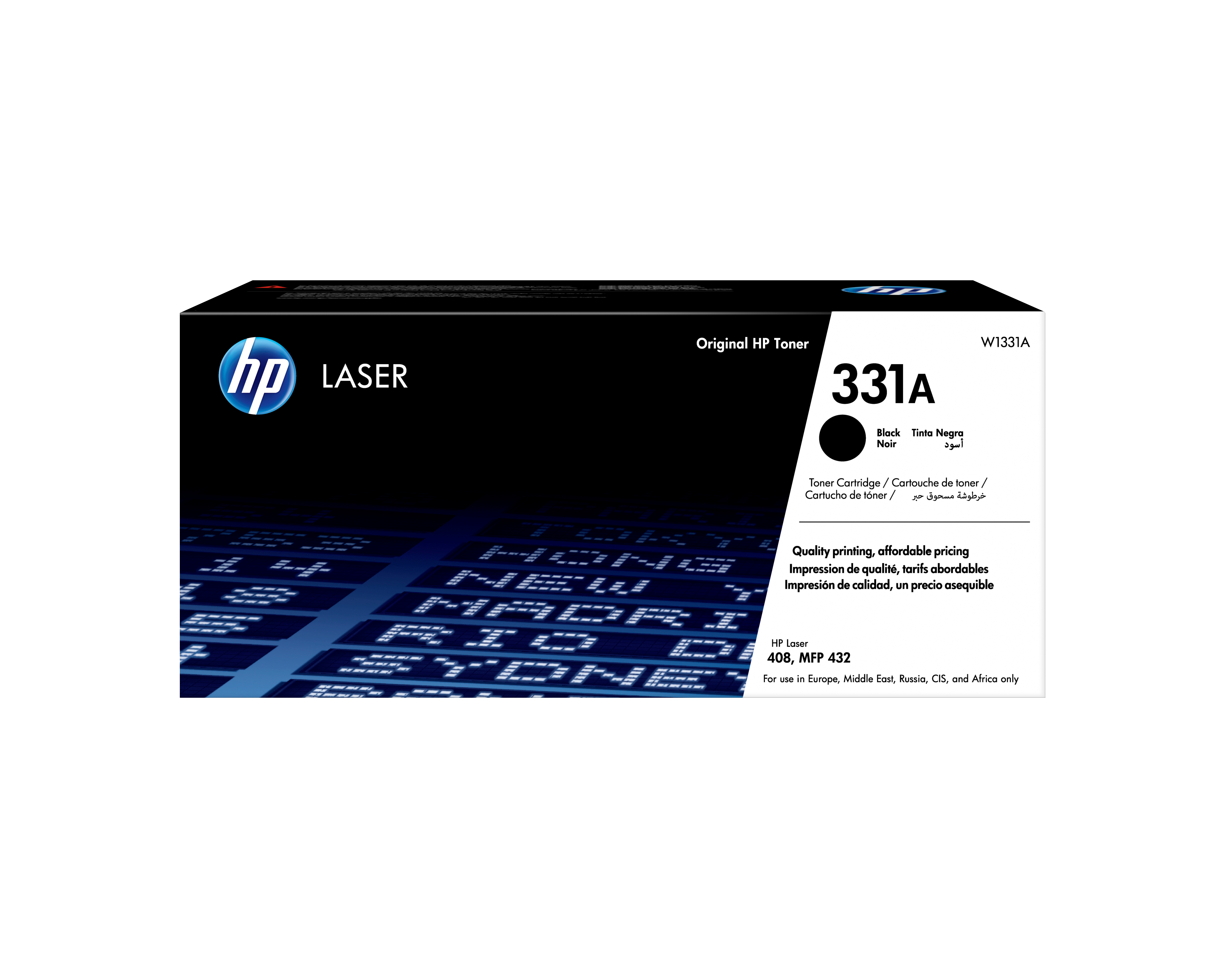 HP 331A (W1331A) schwarz Tonerkartusche
