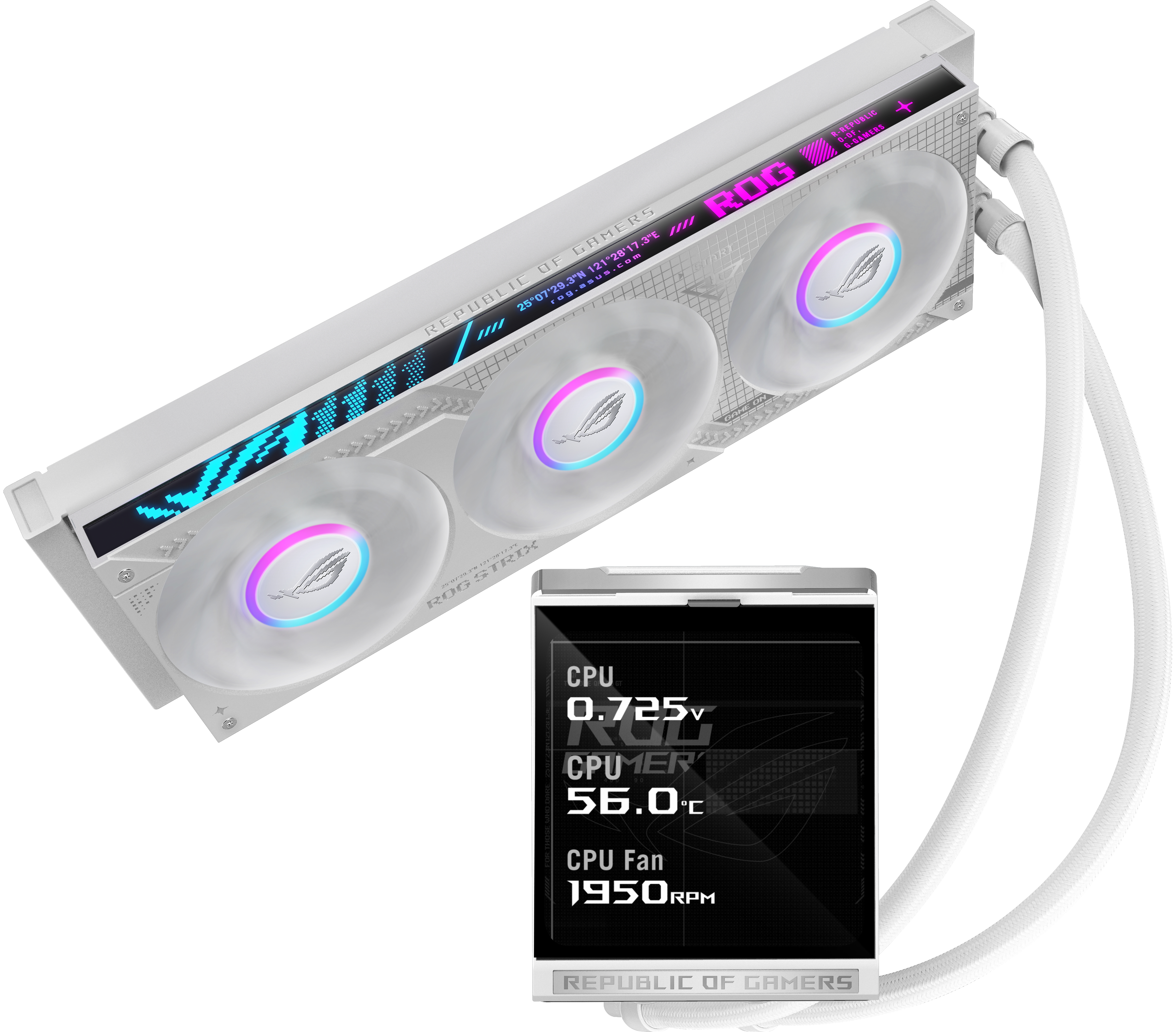 ASUS ROG STRIX LC IV 360 ARGB LCD WHITE