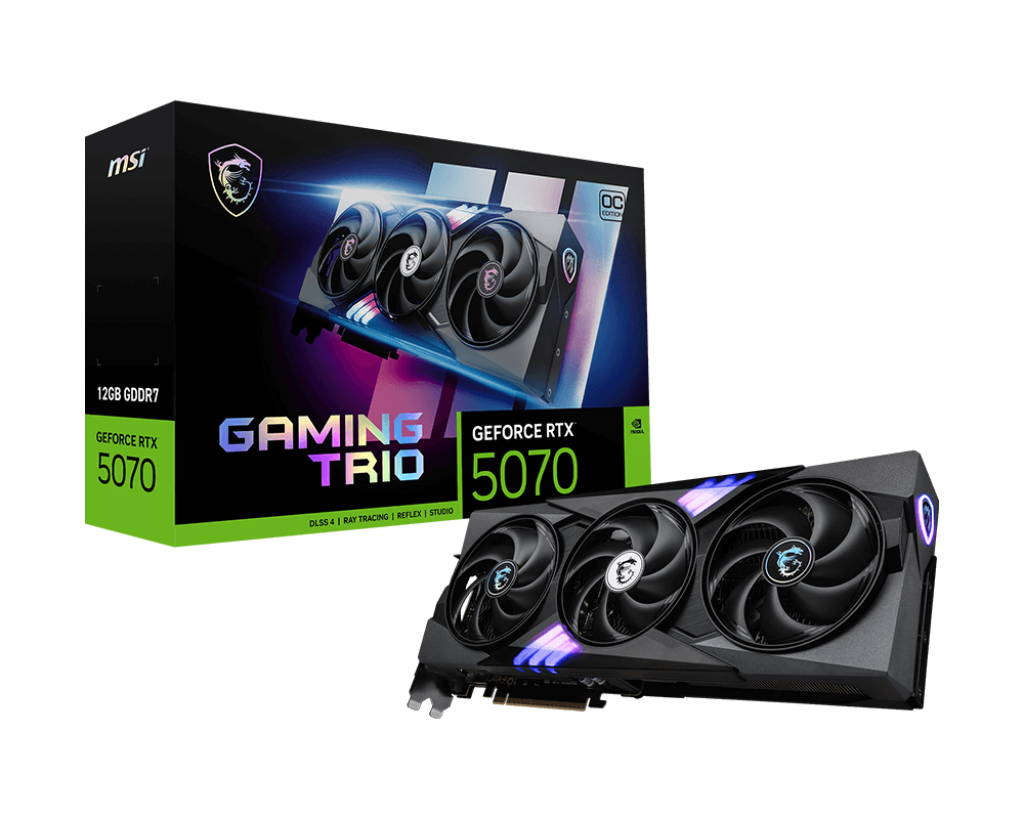 GeForce RTX 5070 12G GAMING TRIO OC, Grafikkarte
