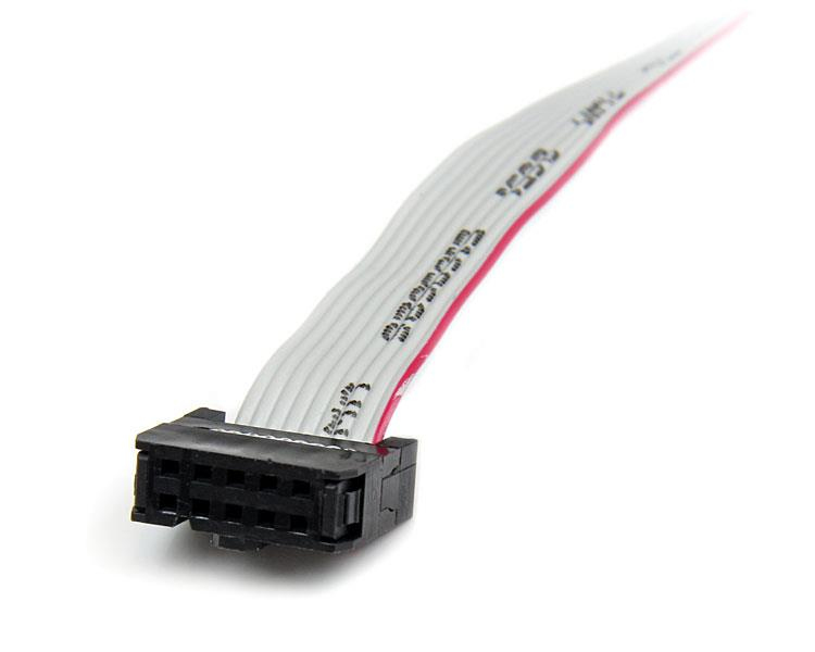 StarTech.com DB9 Slotblech 1 Port Low Profile 10 Pin Pinheader Grau
