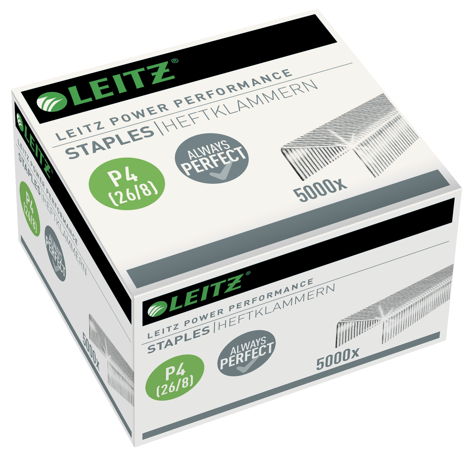 LEITZ Heftklammern 5559 26/8, 5.000 St.