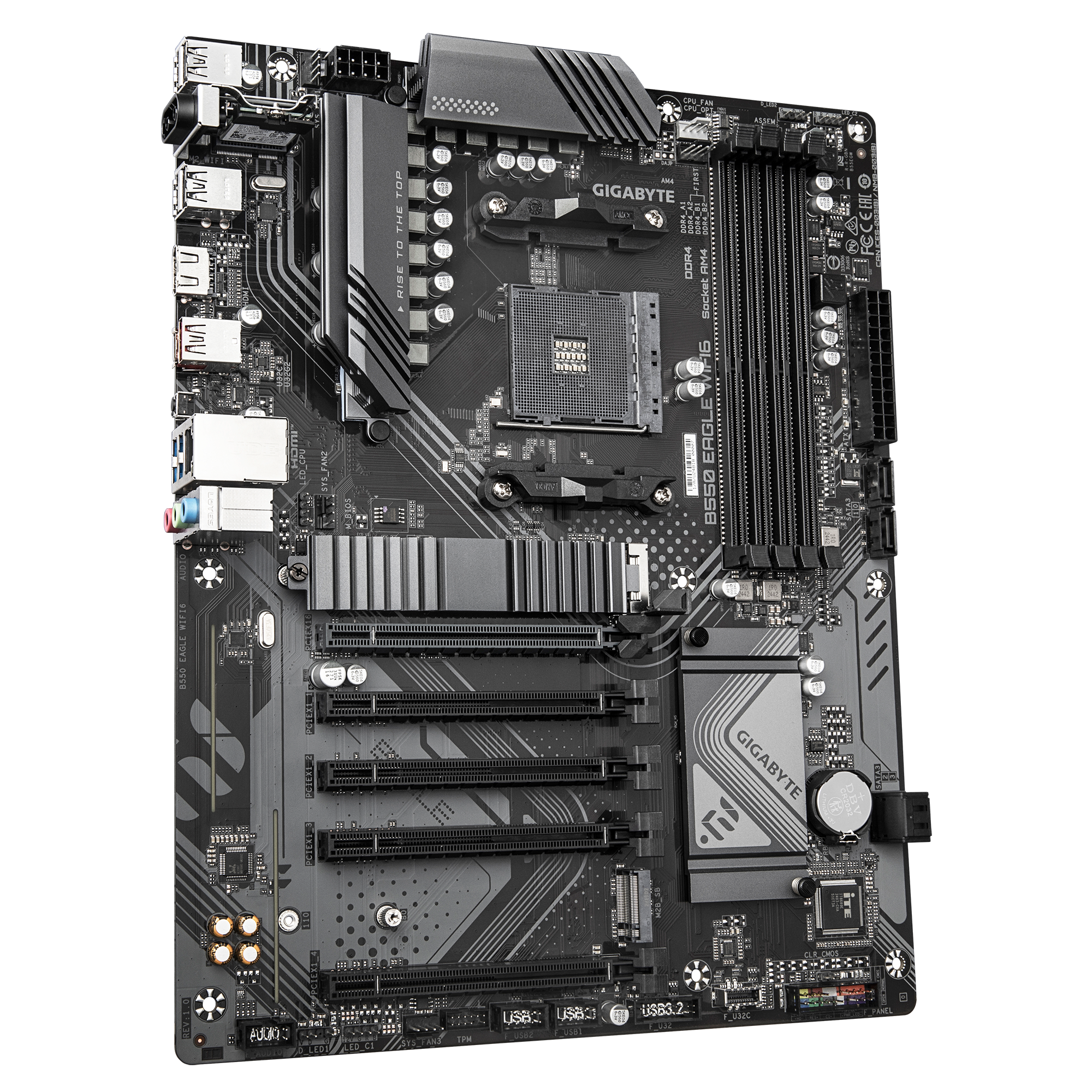 GIGABYTE B550 EAGLE WIFI6 AM4 4xDDR4 ATX HDMI USB MB