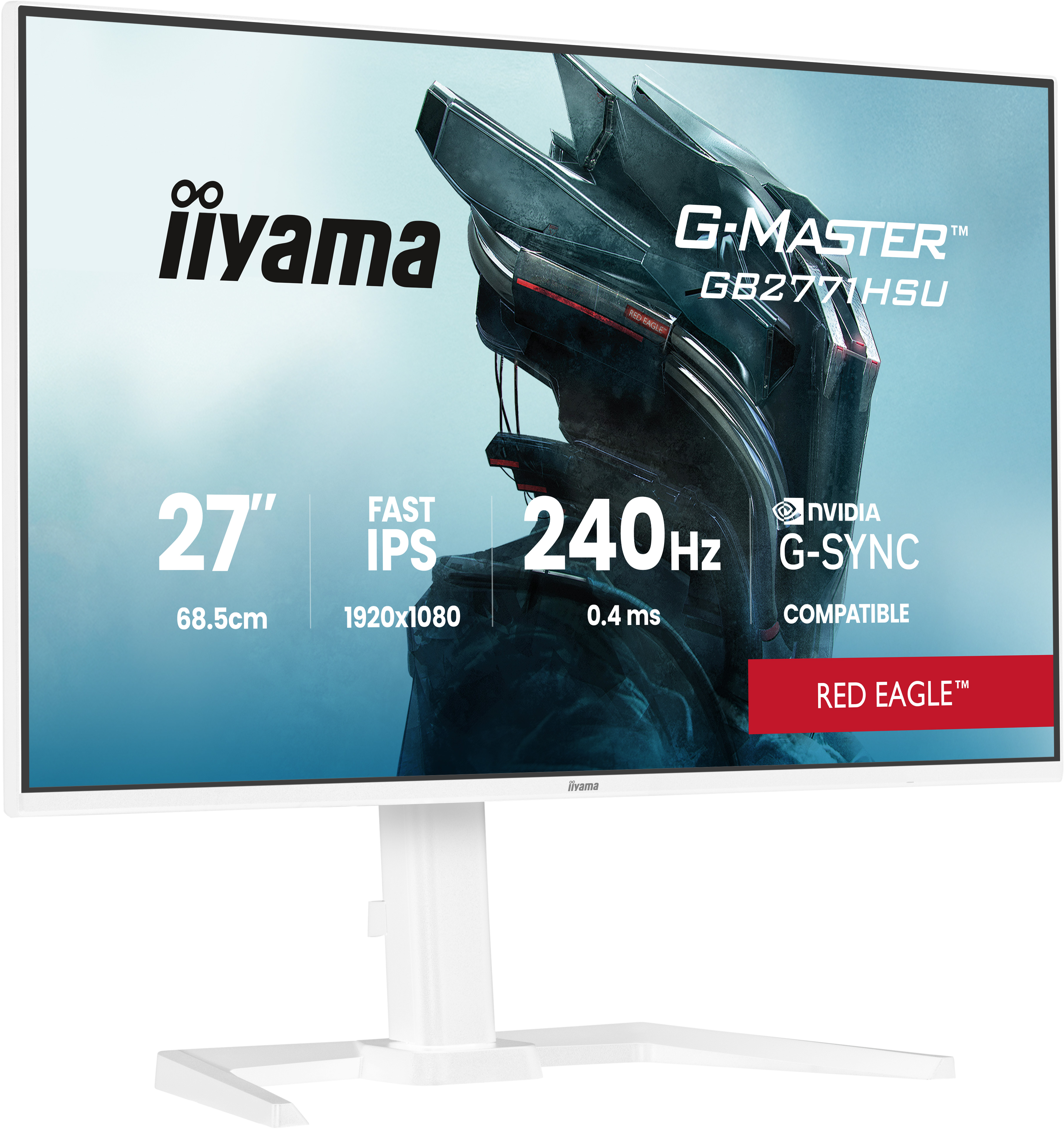 IIYAMA 68.6cm (27) GB2771HSU-W1 16:9 2xHDMI+DP+USB-C