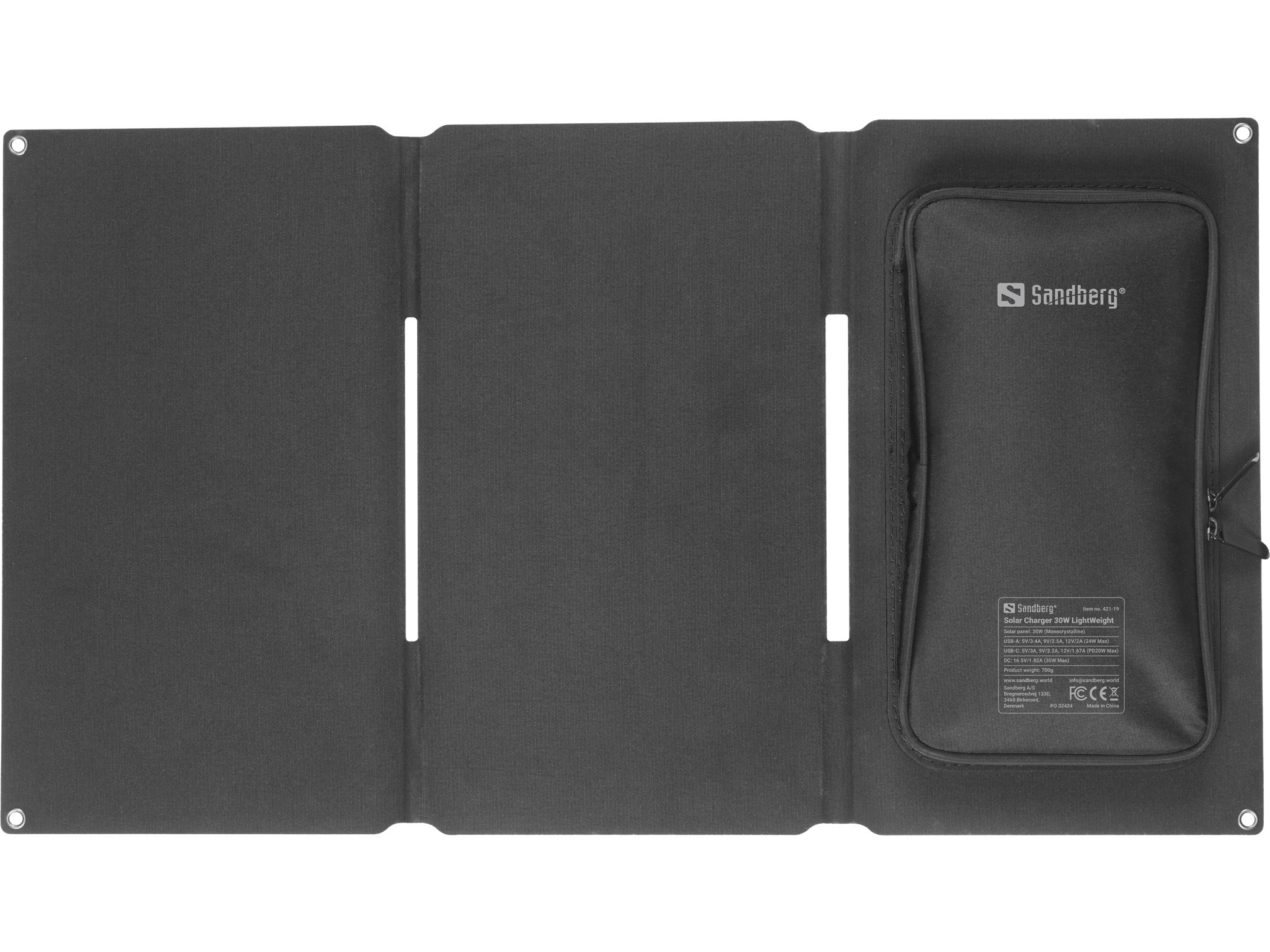 SANDBERG Solar Charger 30W LightWeight