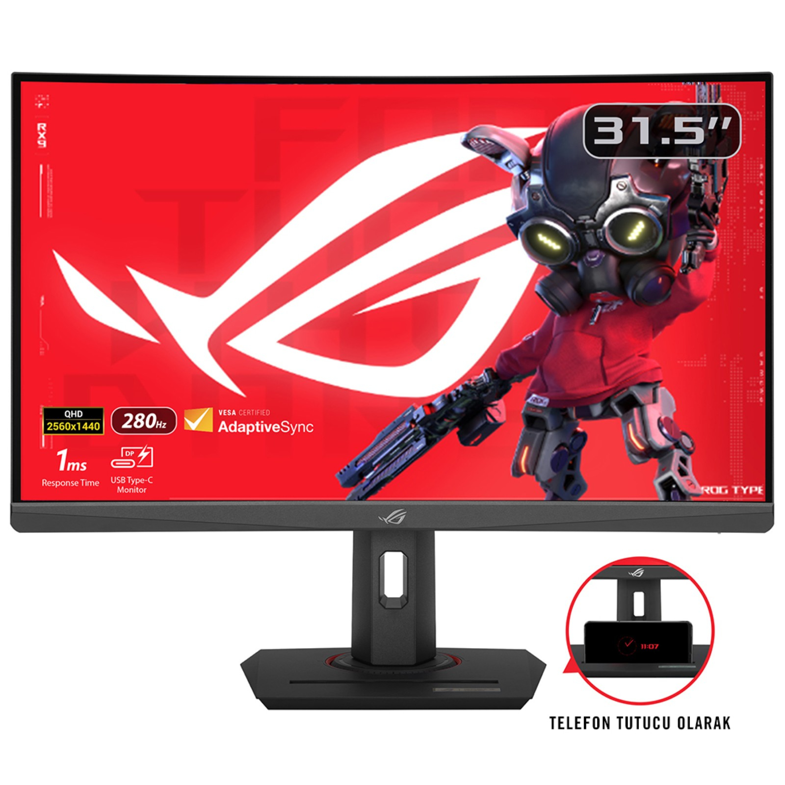 ASUS ROG Strix XG32WCMS 80.1cm (16:9) WQHD HDMI DP