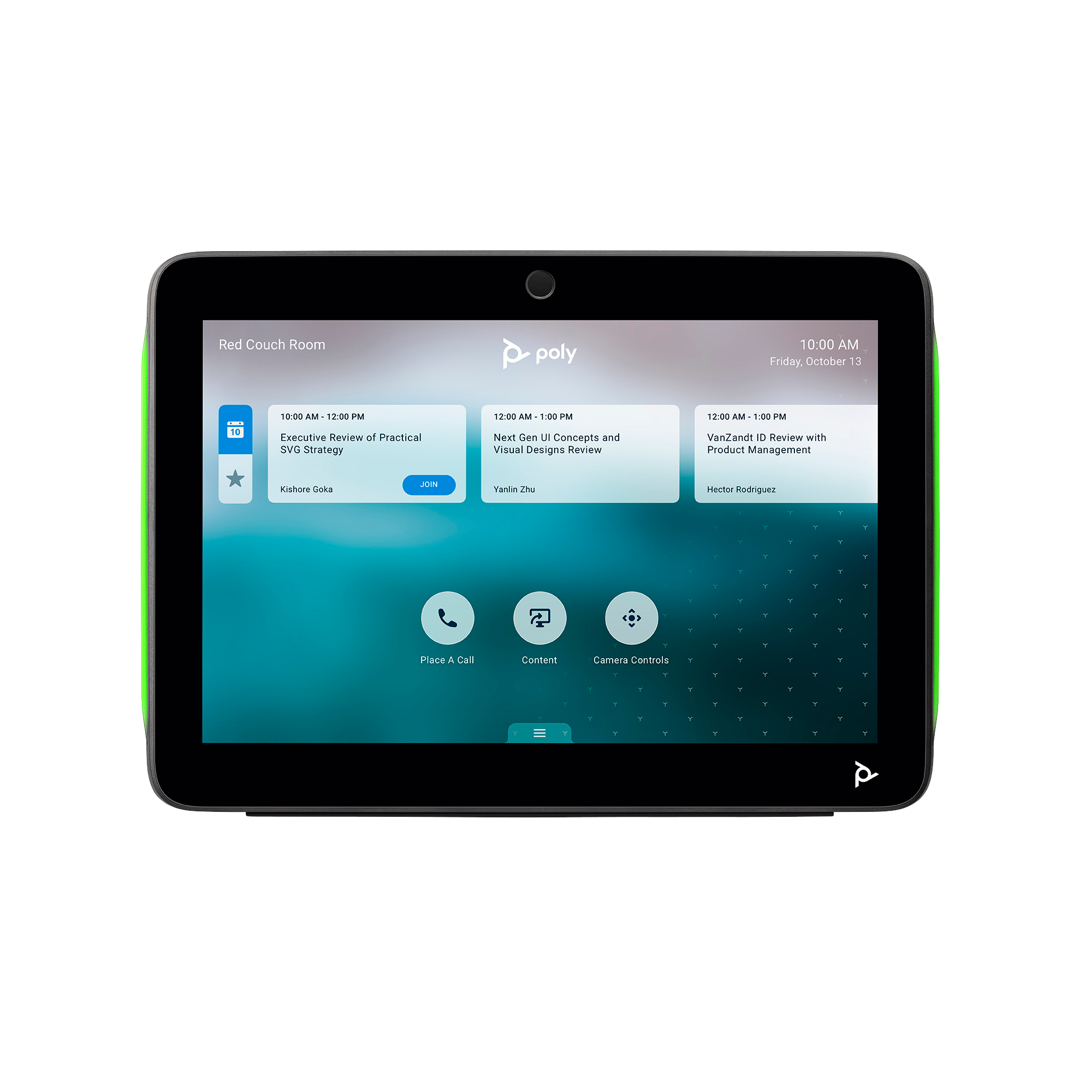 HP Poly TC10 black Touch Controller