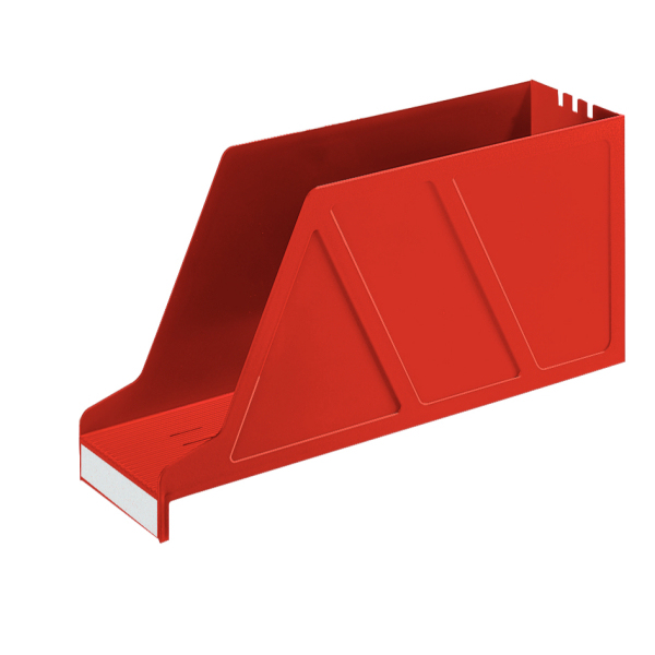 LEITZ Stehsammler Standard 2427 24270025 rot Kunststoff, DIN A4 quer, 1 St.