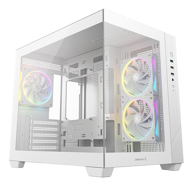 DeepCool CG330 3F WH, Tower-Gehäuse