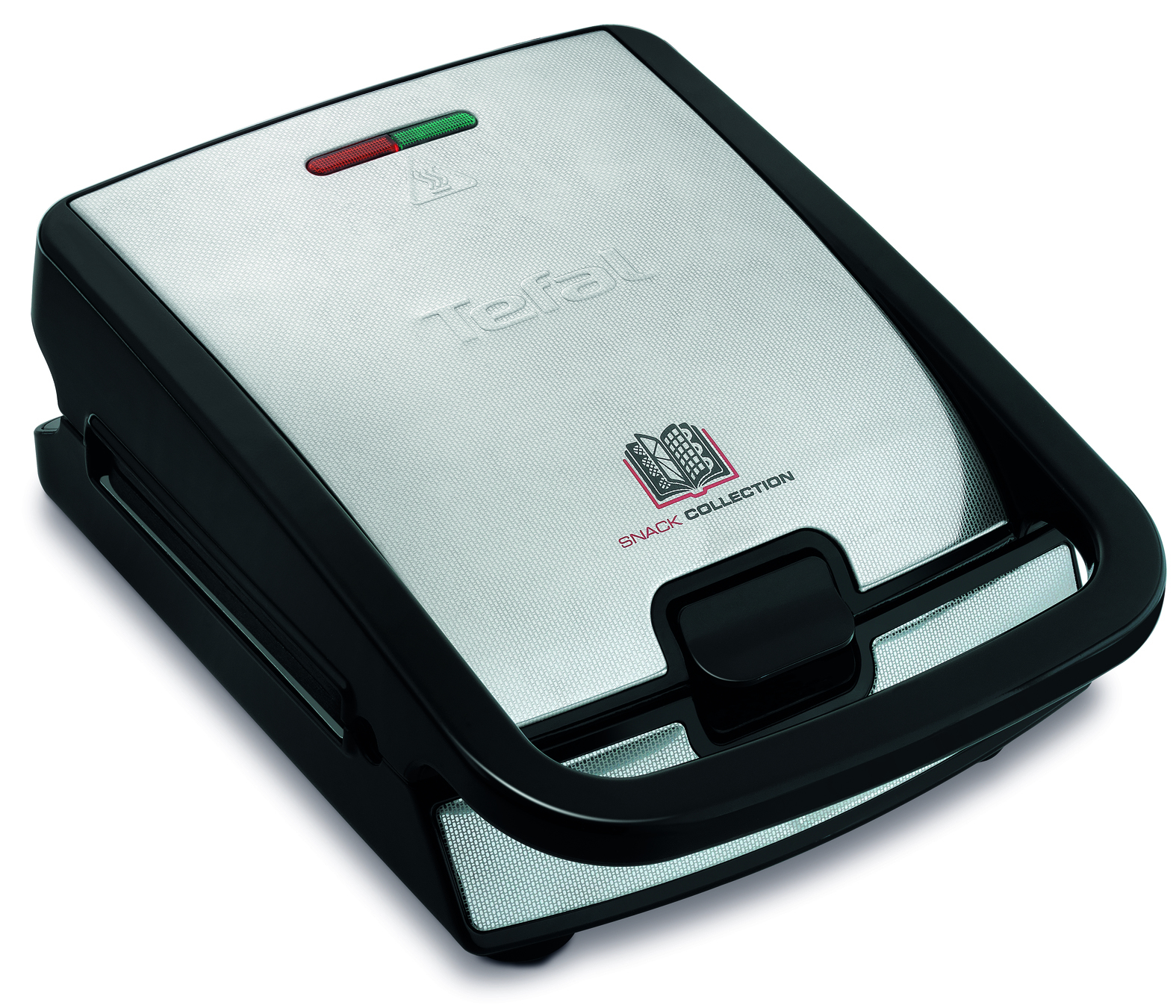 Tefal SW852D Snack Collection Waffeleisen und Sandwichmaker schwarz/edelstahl
