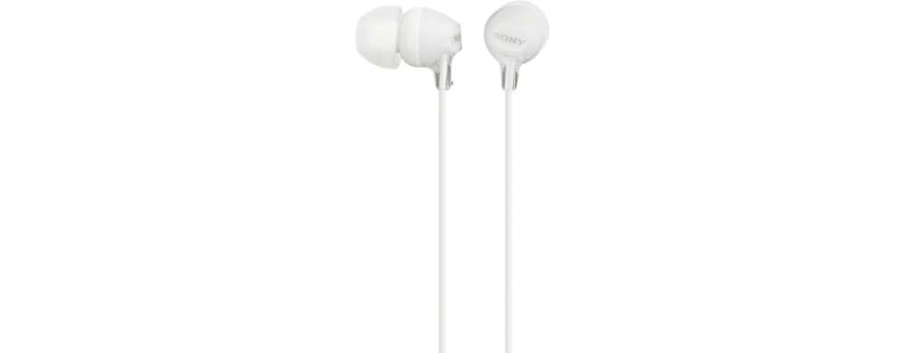 Sony MDR-EX15LPW In-Ear 3,5mm weiß