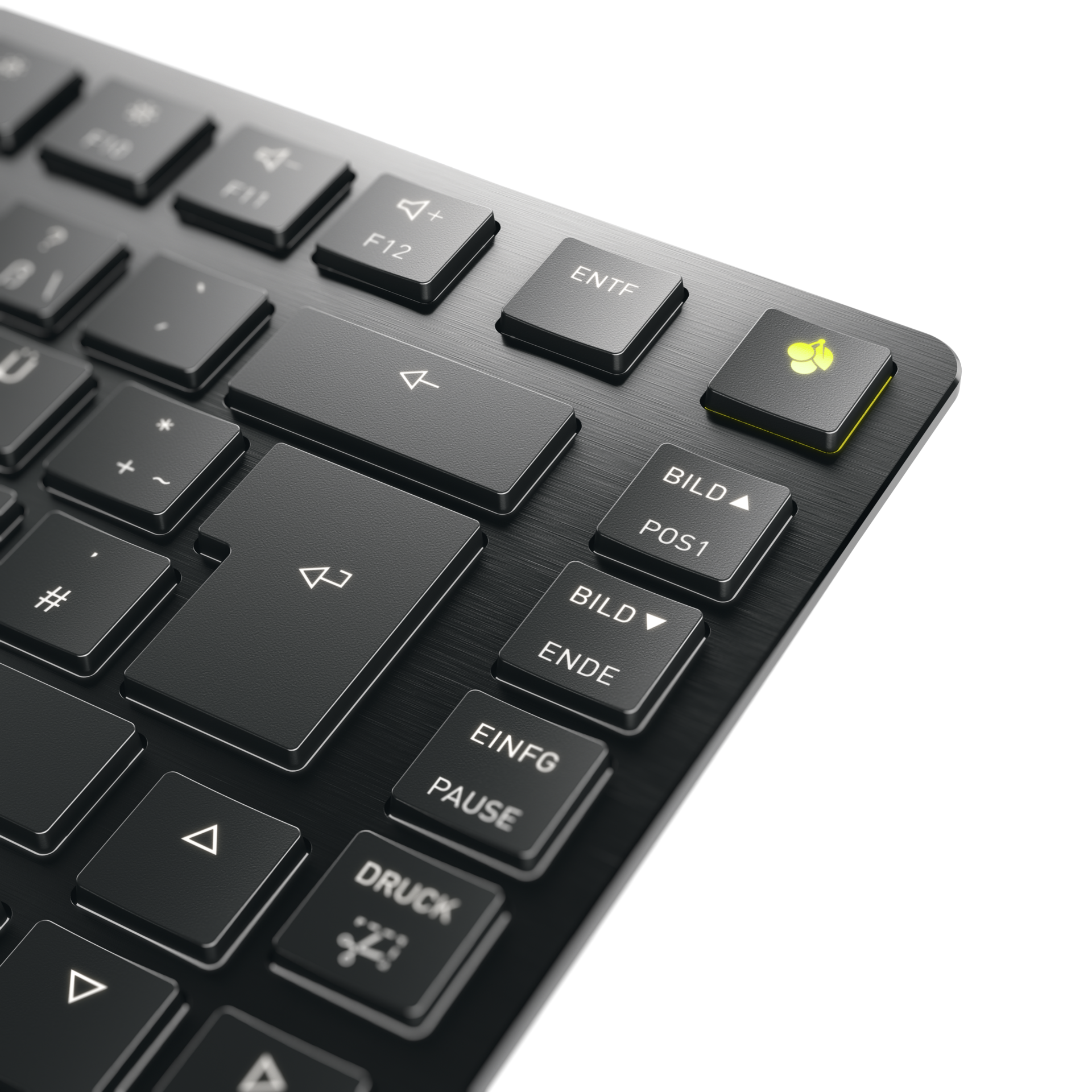 CHERRY KW X ULP 2.0 Mini Wireless Tastatur DE TKL 75% sw