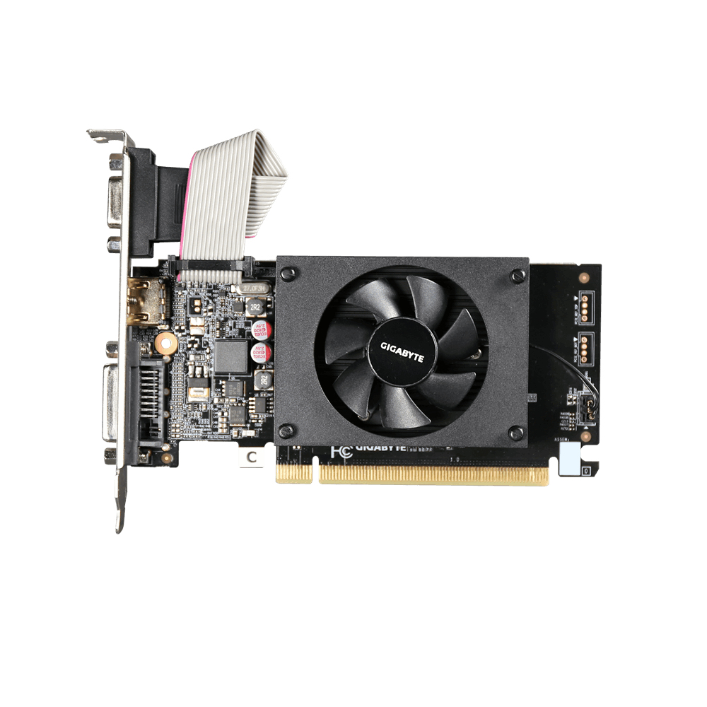 Gigabyte GT710 N710D3-2GL 2GB GDDR3 HDMI DVI LP
