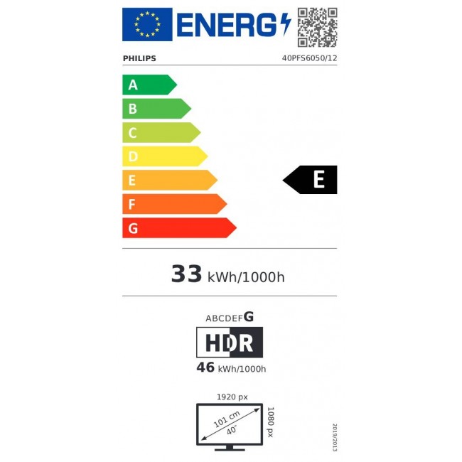 40PFS6050/12, LED-Fernseher