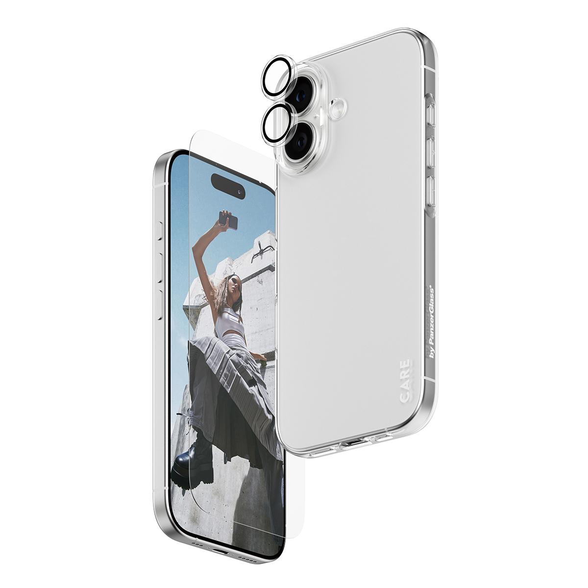 SAFE. CARE BY 3-IN-1 FASHIONABL COMBO BUNDLE IPHONE 17