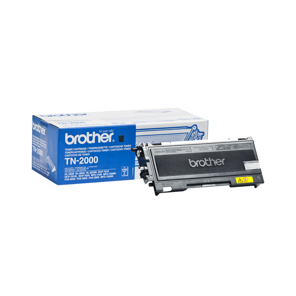 TN-2000 TONER CARTRIDGE BLACK F/ HL2030/2040/2070N 2500PGS